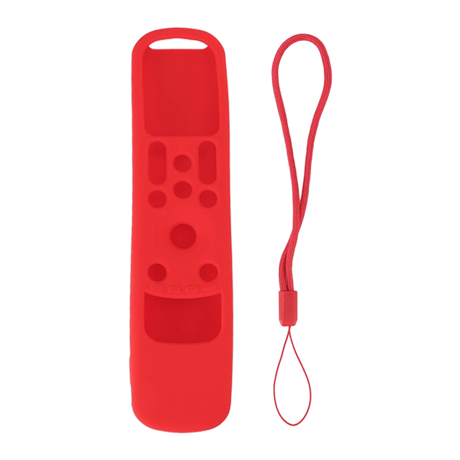 Silicone Remote Protective Cover Shockproof Protective Cover for MR21GA MR 21GC Remote Control Red - Image 1