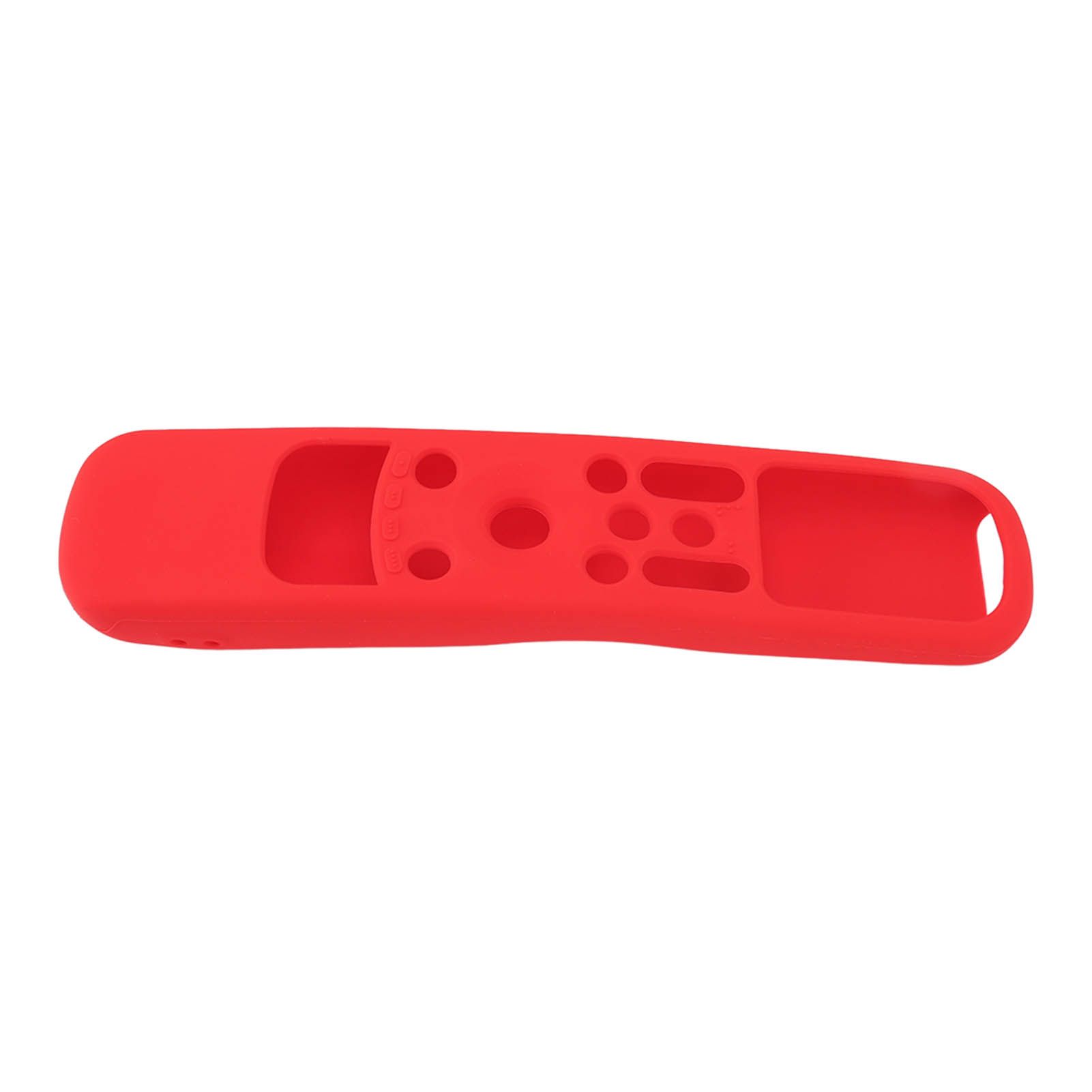 Silicone Remote Protective Cover Shockproof Protective Cover for MR21GA MR 21GC Remote Control Red - Image 6
