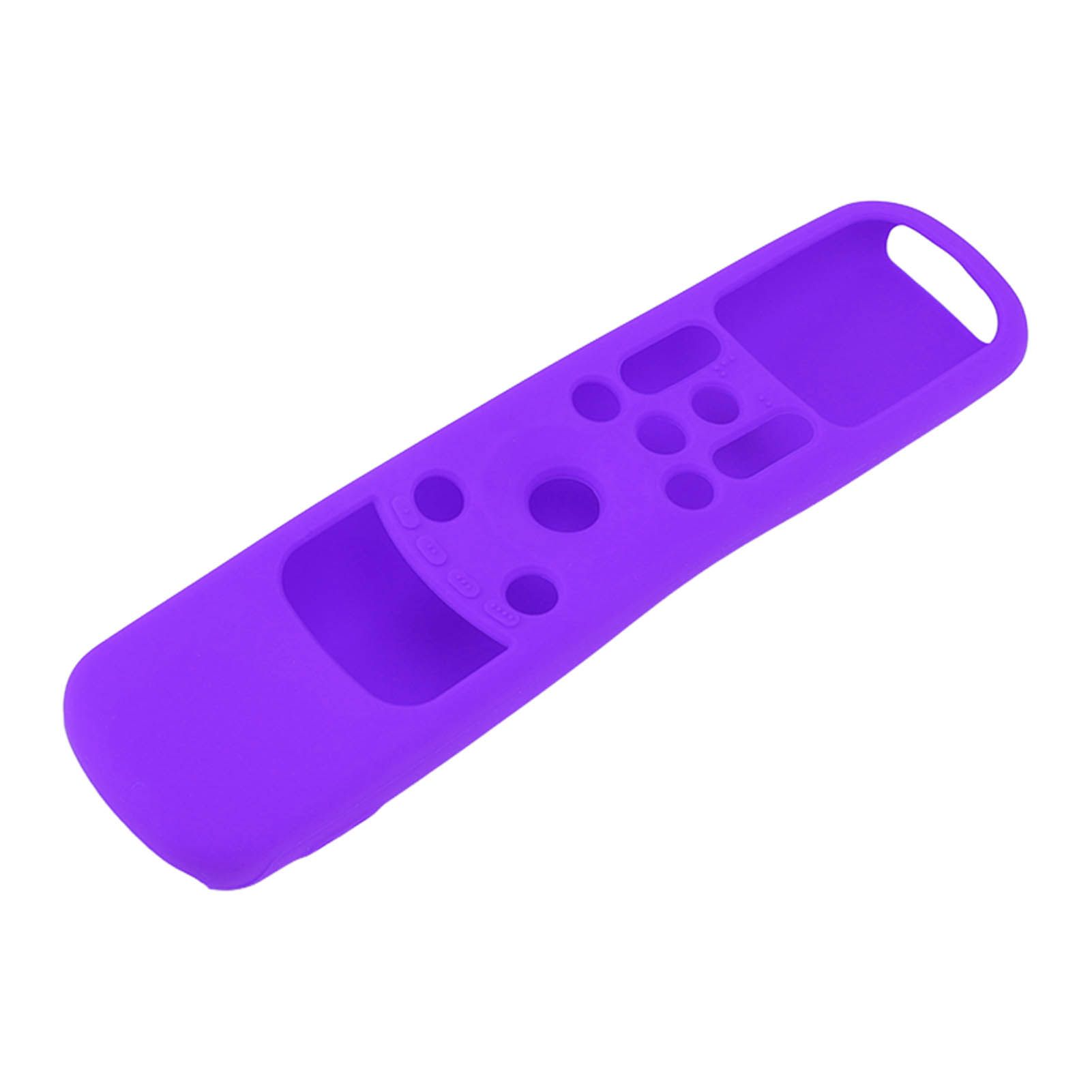 Silicone Remote Protective Cover Shockproof Protective Cover for MR21GA MR 21GC Remote Control Purple - Image 3