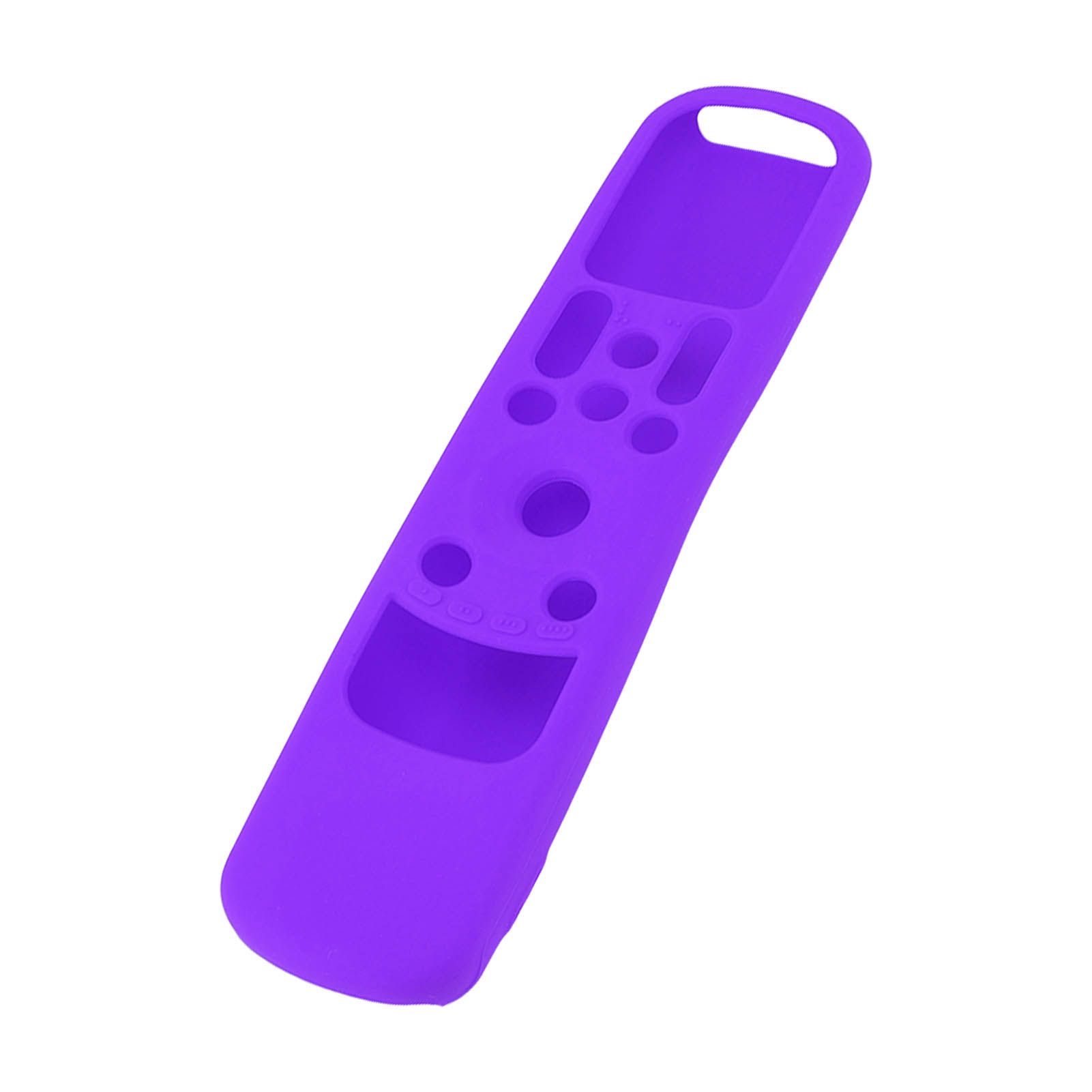 Silicone Remote Protective Cover Shockproof Protective Cover for MR21GA MR 21GC Remote Control Purple - Image 8