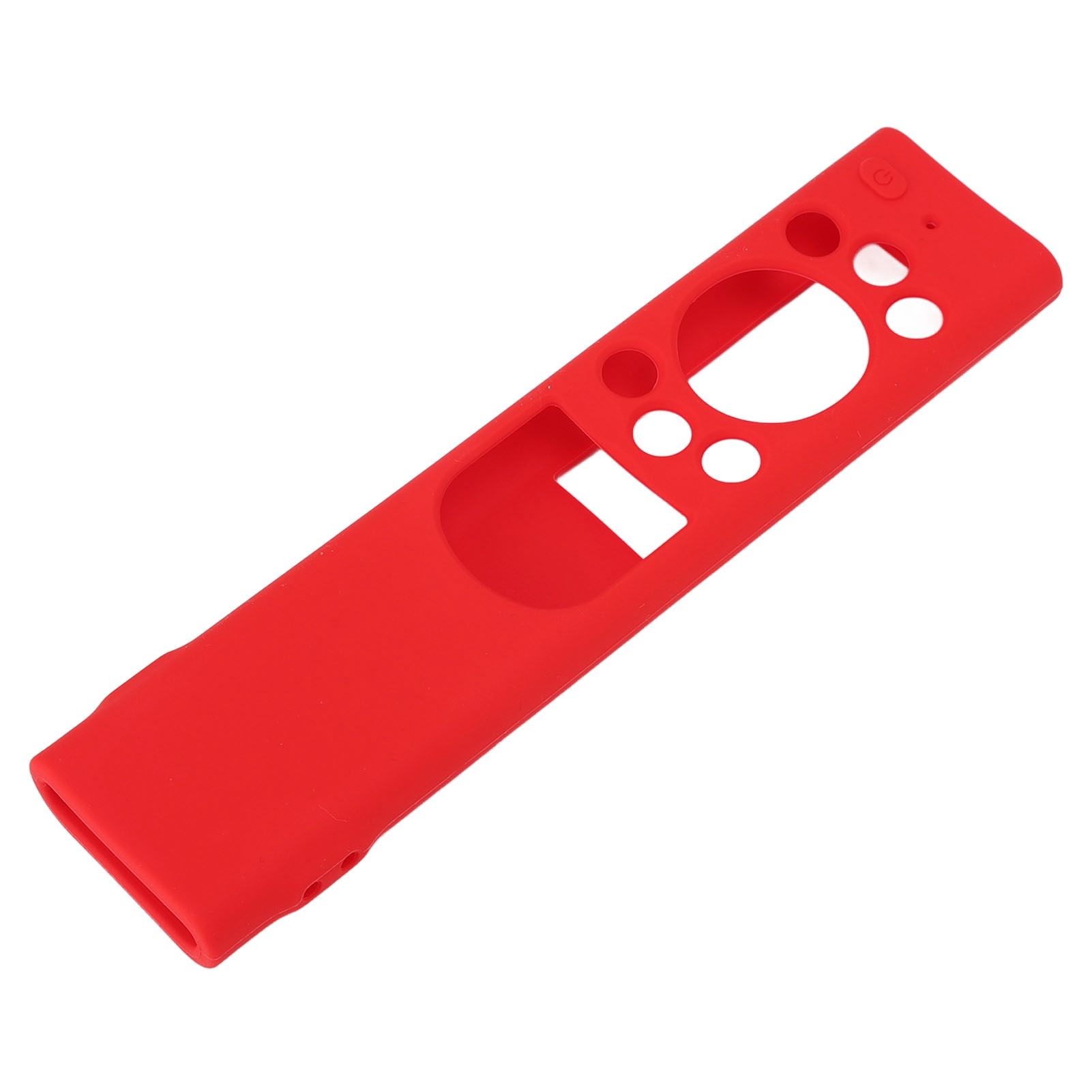 Anti Drop Remote Control Silicone Protective Cover Solar Cell Remote Control Replacement Cover for Samsung TM2180EcoBN59 Red - Image 3