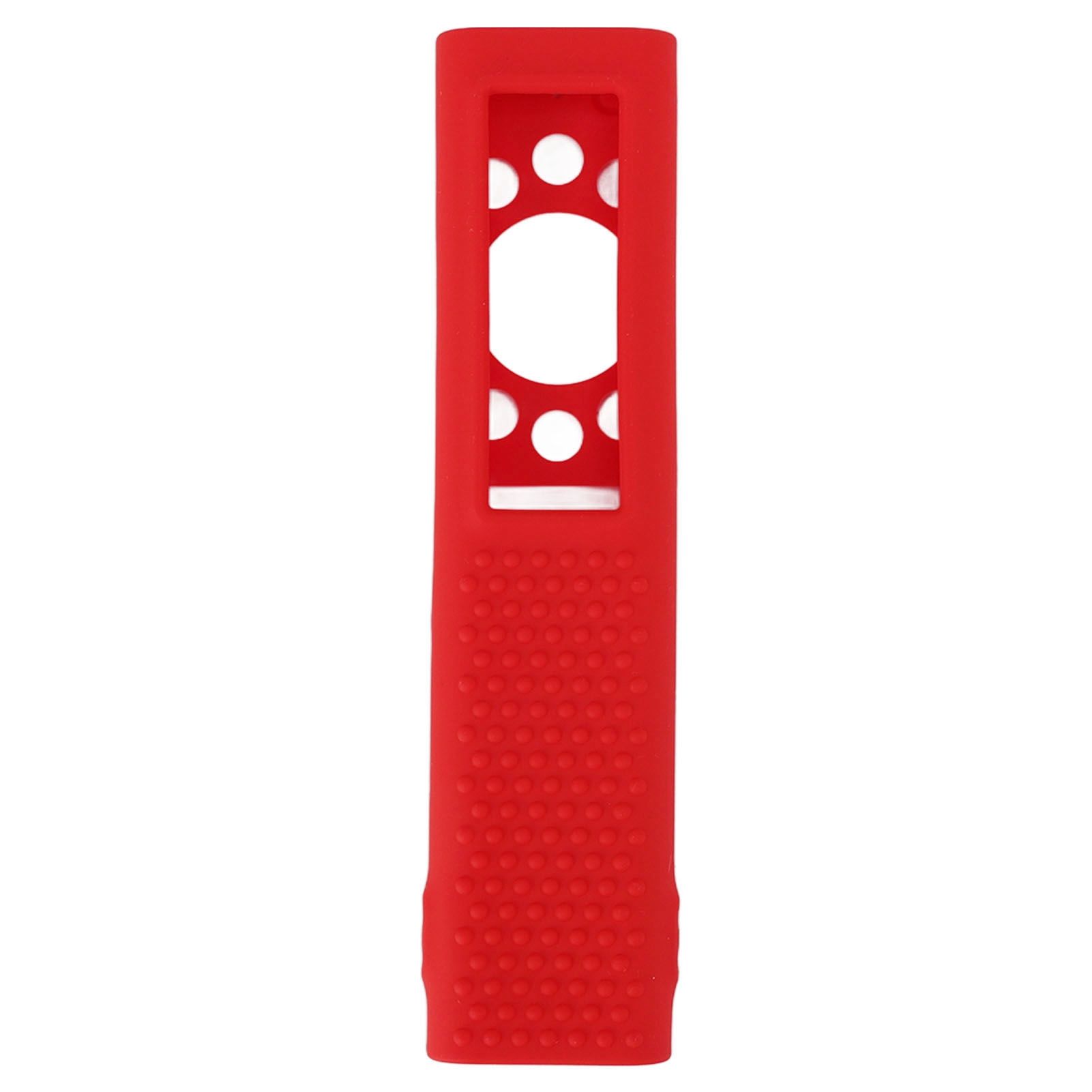 Anti Drop Remote Control Silicone Protective Cover Solar Cell Remote Control Replacement Cover for Samsung TM2180EcoBN59 Red - Image 6