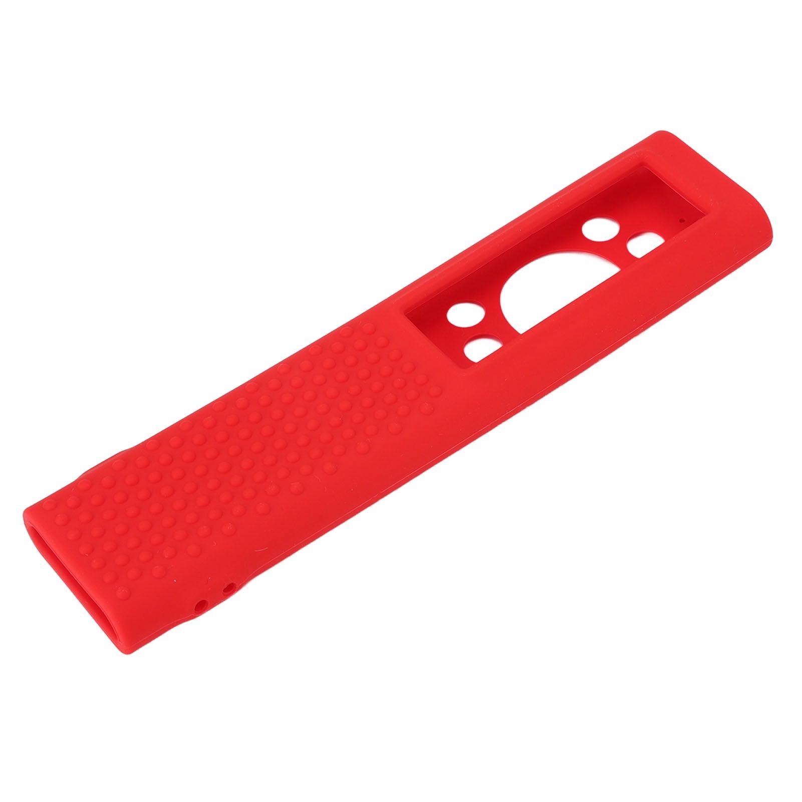Anti Drop Remote Control Silicone Protective Cover Solar Cell Remote Control Replacement Cover for Samsung TM2180EcoBN59 Red - Image 7