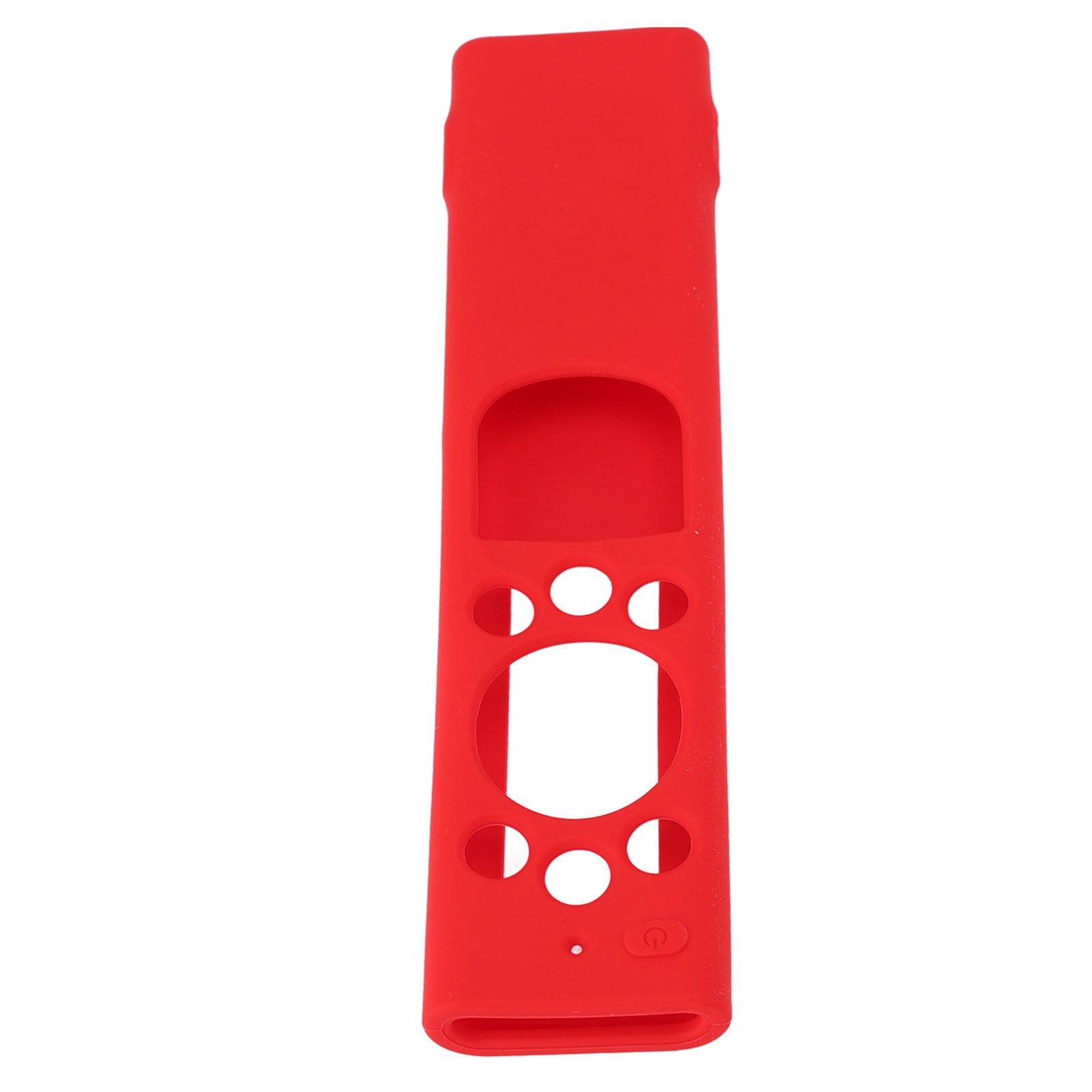 Anti Drop Remote Control Silicone Protective Cover Solar Cell Remote Control Replacement Cover for Samsung TM2180EcoBN59 Red - Image 8