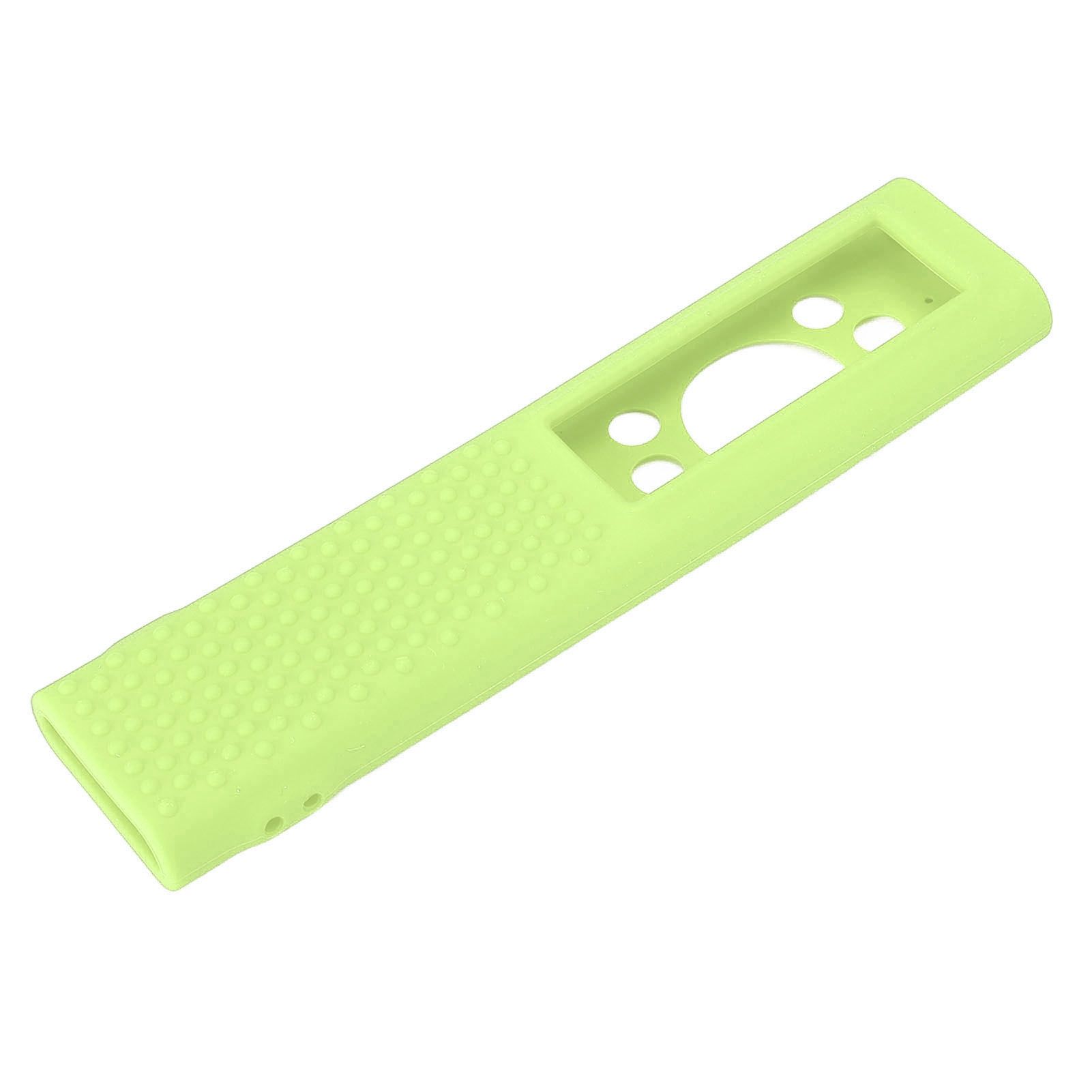 Anti Drop Remote Control Silicone Protective Cover Solar Cell Remote Control Replacement Cover for Samsung TM2180EcoBN59 Luminous Green - Image 7