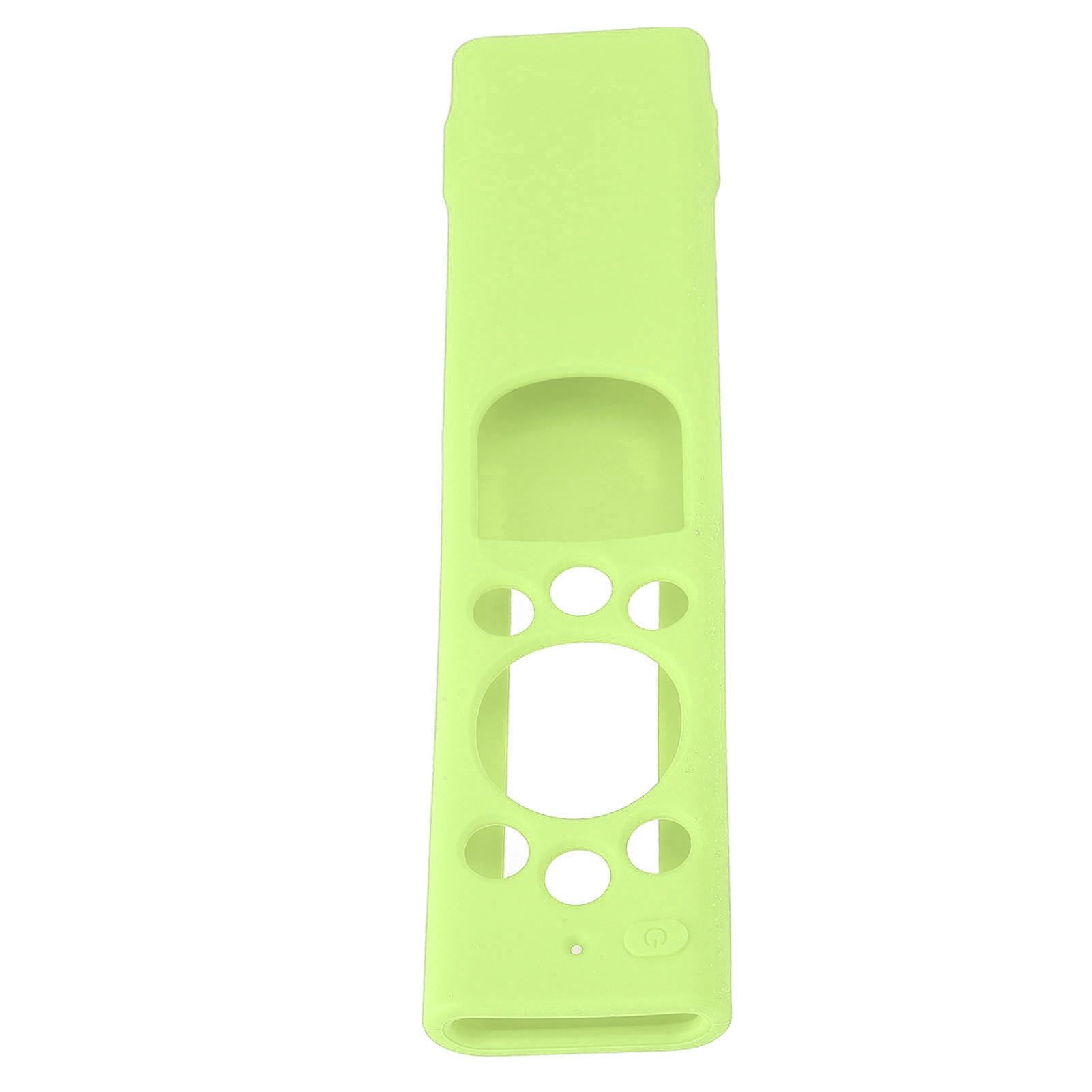 Anti Drop Remote Control Silicone Protective Cover Solar Cell Remote Control Replacement Cover for Samsung TM2180EcoBN59 Luminous Green - Image 8