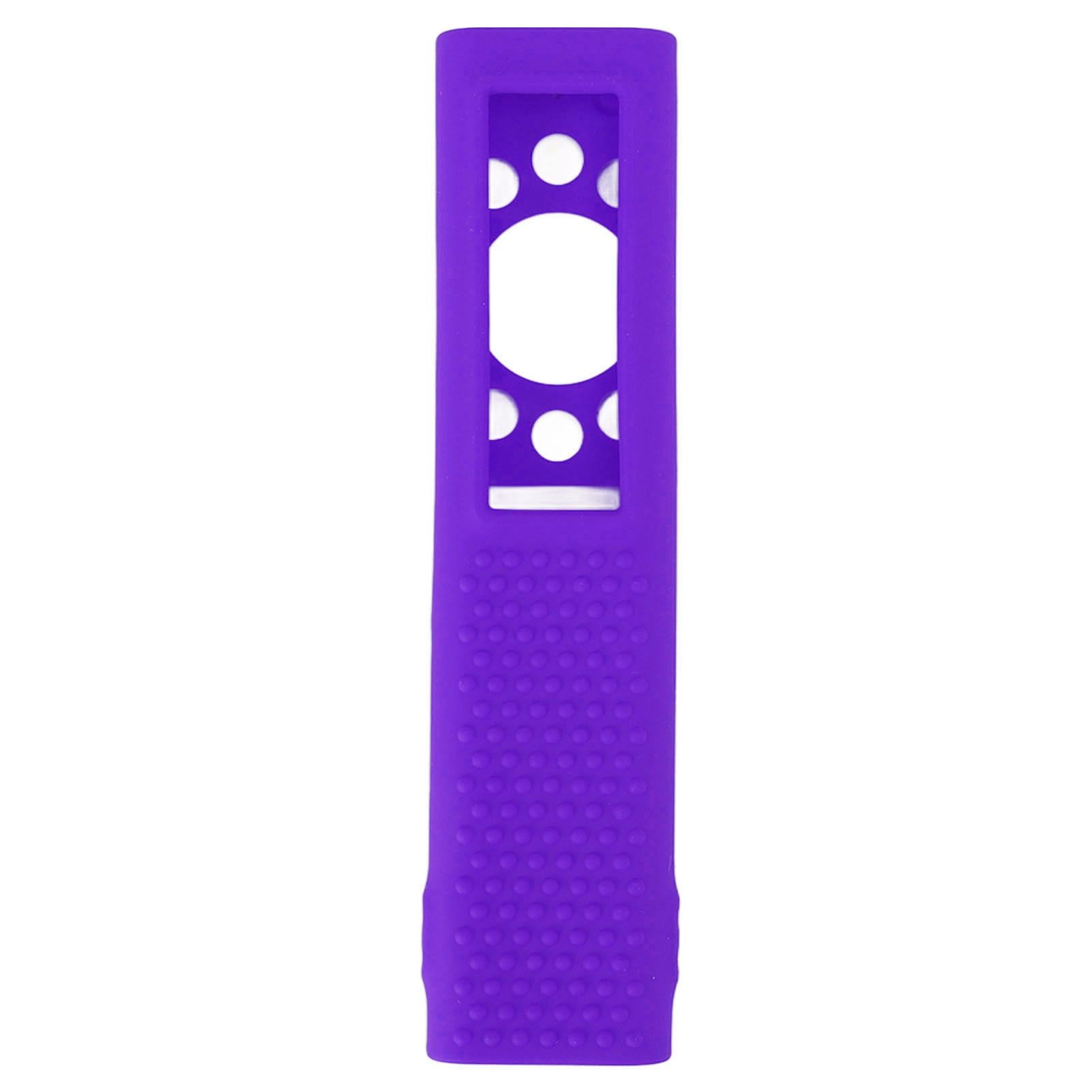 Anti Drop Remote Control Silicone Protective Cover Solar Cell Remote Control Replacement Cover for Samsung TM2180EcoBN59 Purple - Image 6