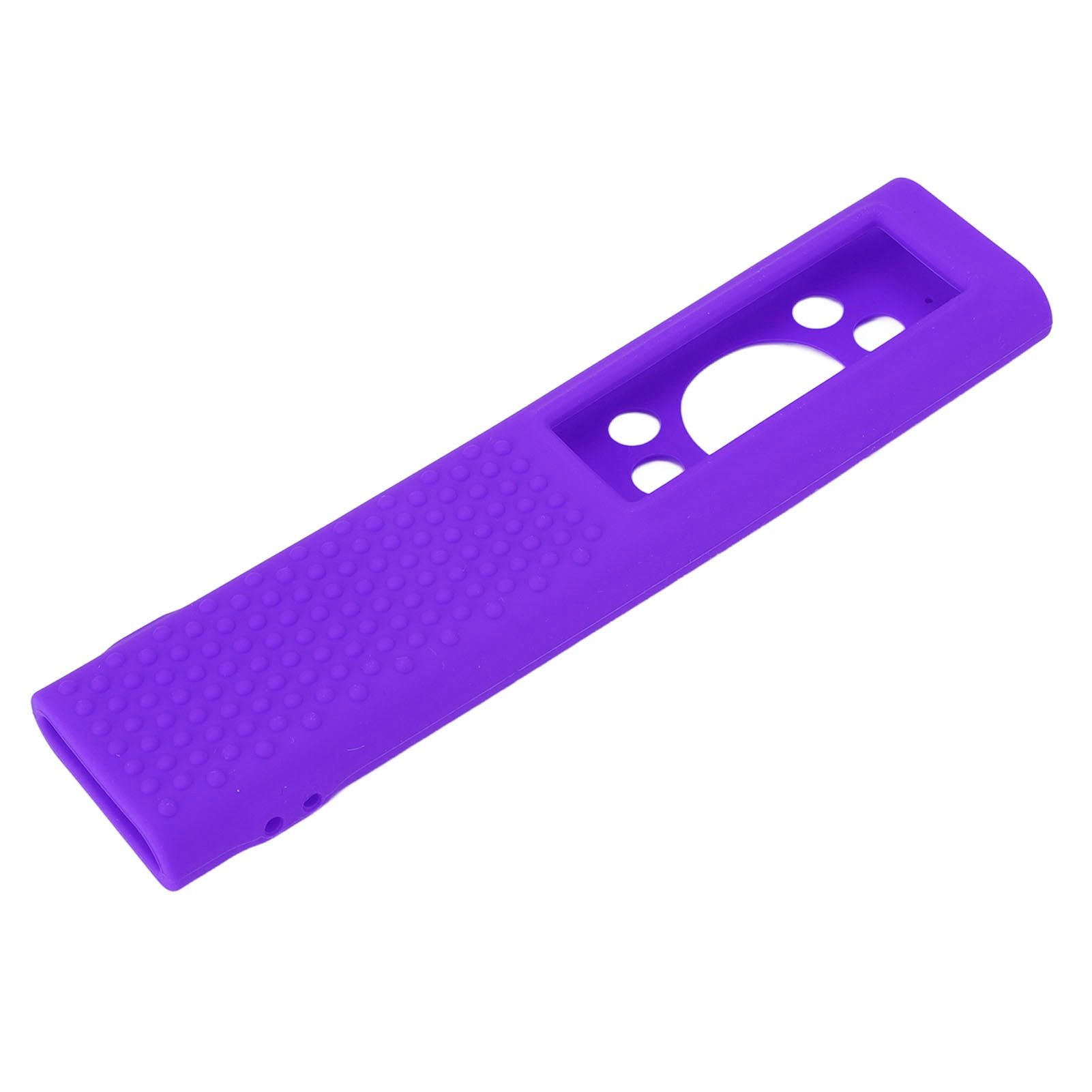 Anti Drop Remote Control Silicone Protective Cover Solar Cell Remote Control Replacement Cover for Samsung TM2180EcoBN59 Purple - Image 7