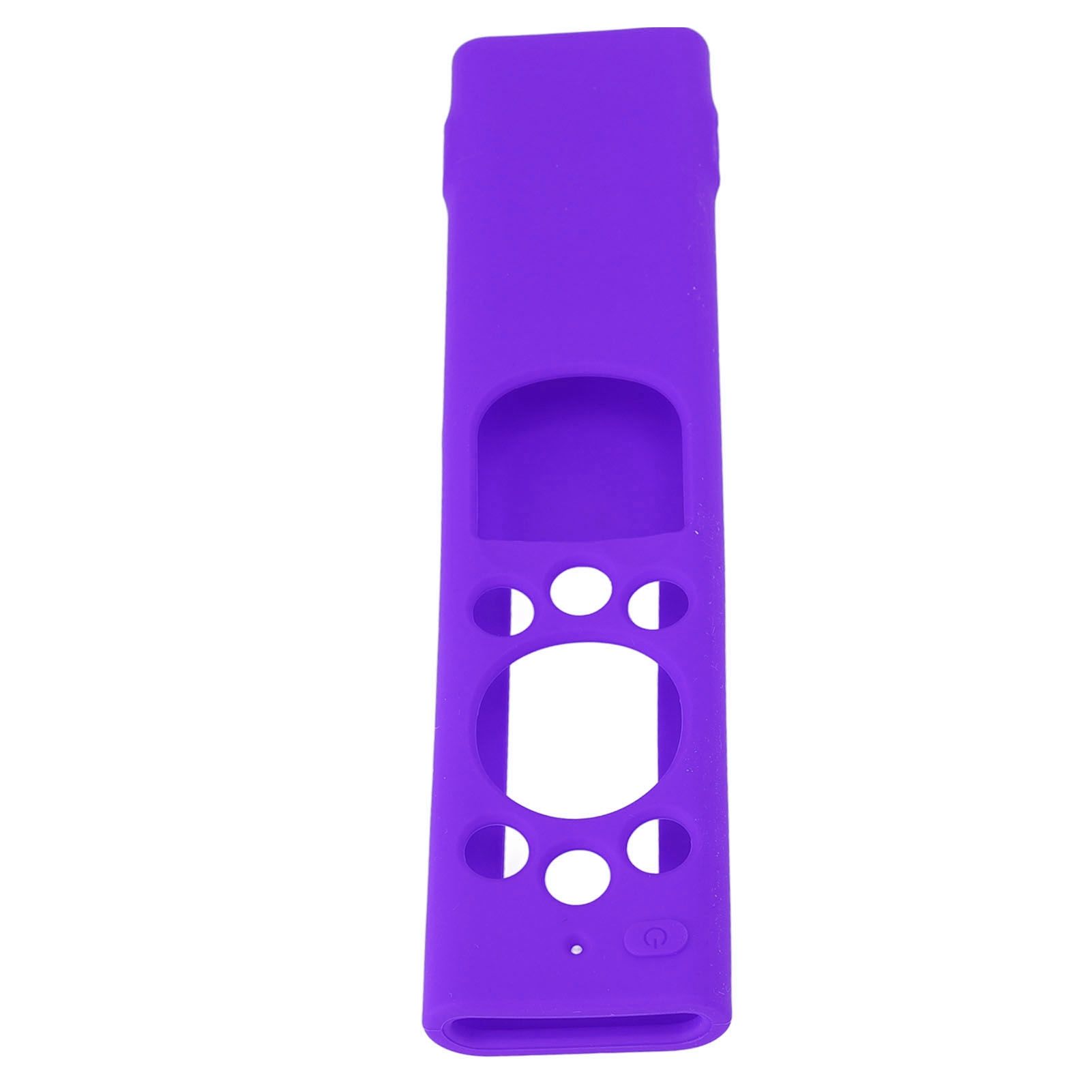 Anti Drop Remote Control Silicone Protective Cover Solar Cell Remote Control Replacement Cover for Samsung TM2180EcoBN59 Purple - Image 8