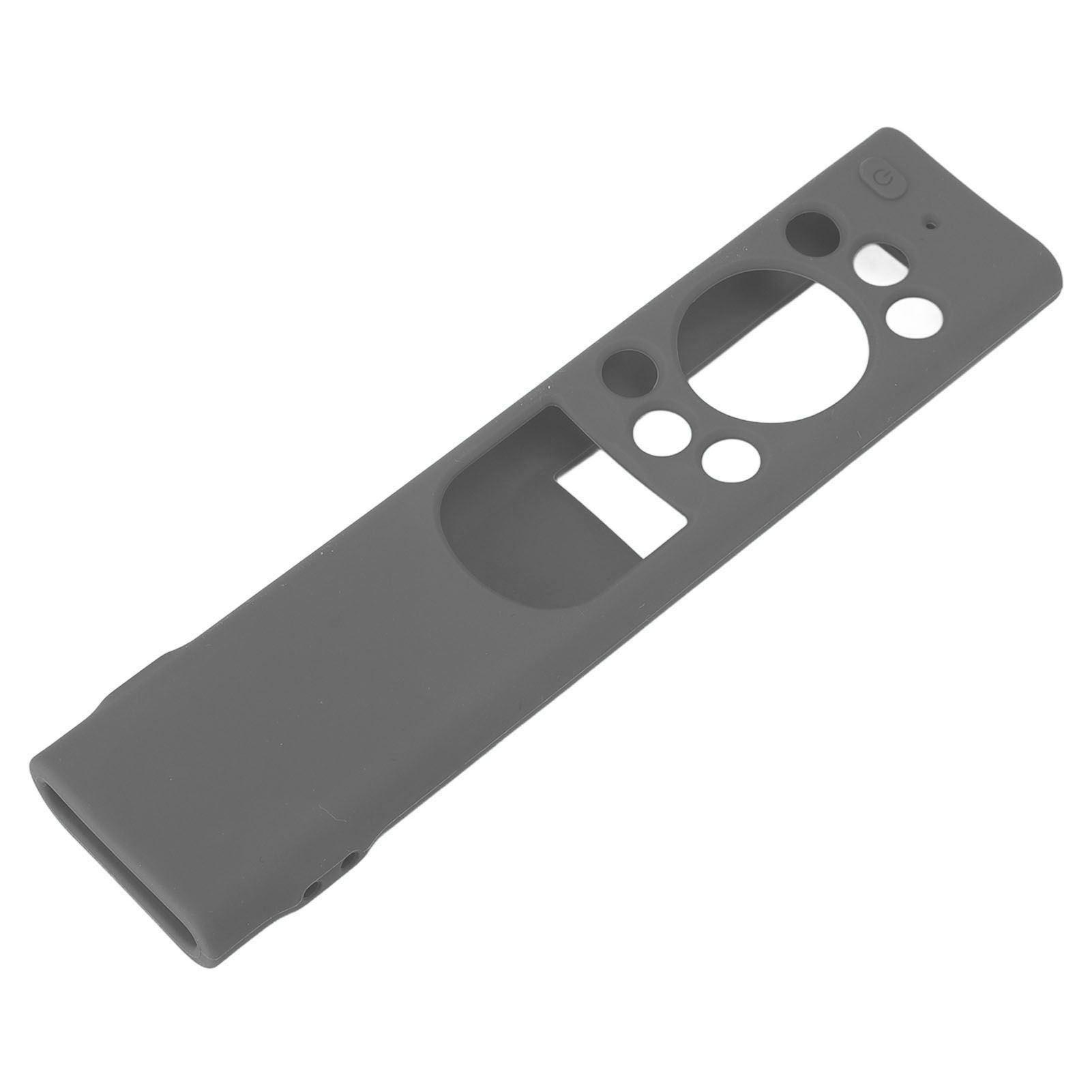 Anti Drop Remote Control Silicone Protective Cover Solar Cell Remote Control Replacement Cover for Samsung TM2180EcoBN59 Grey - Image 3