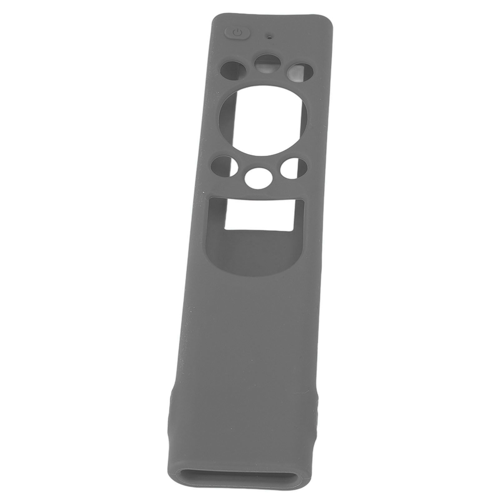 Anti Drop Remote Control Silicone Protective Cover Solar Cell Remote Control Replacement Cover for Samsung TM2180EcoBN59 Grey - Image 4