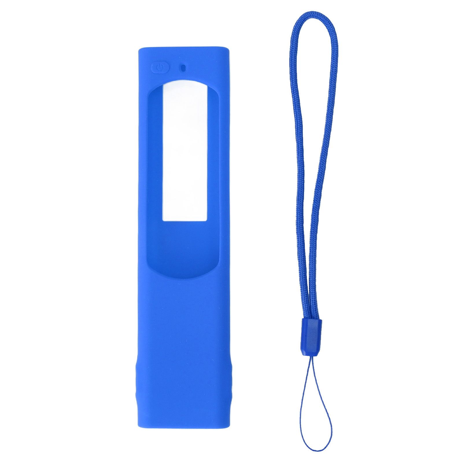 Remote Control Protective Case Silicone Cover Television Accessories with Hand Strap for TM 2180E Blue - Image 1