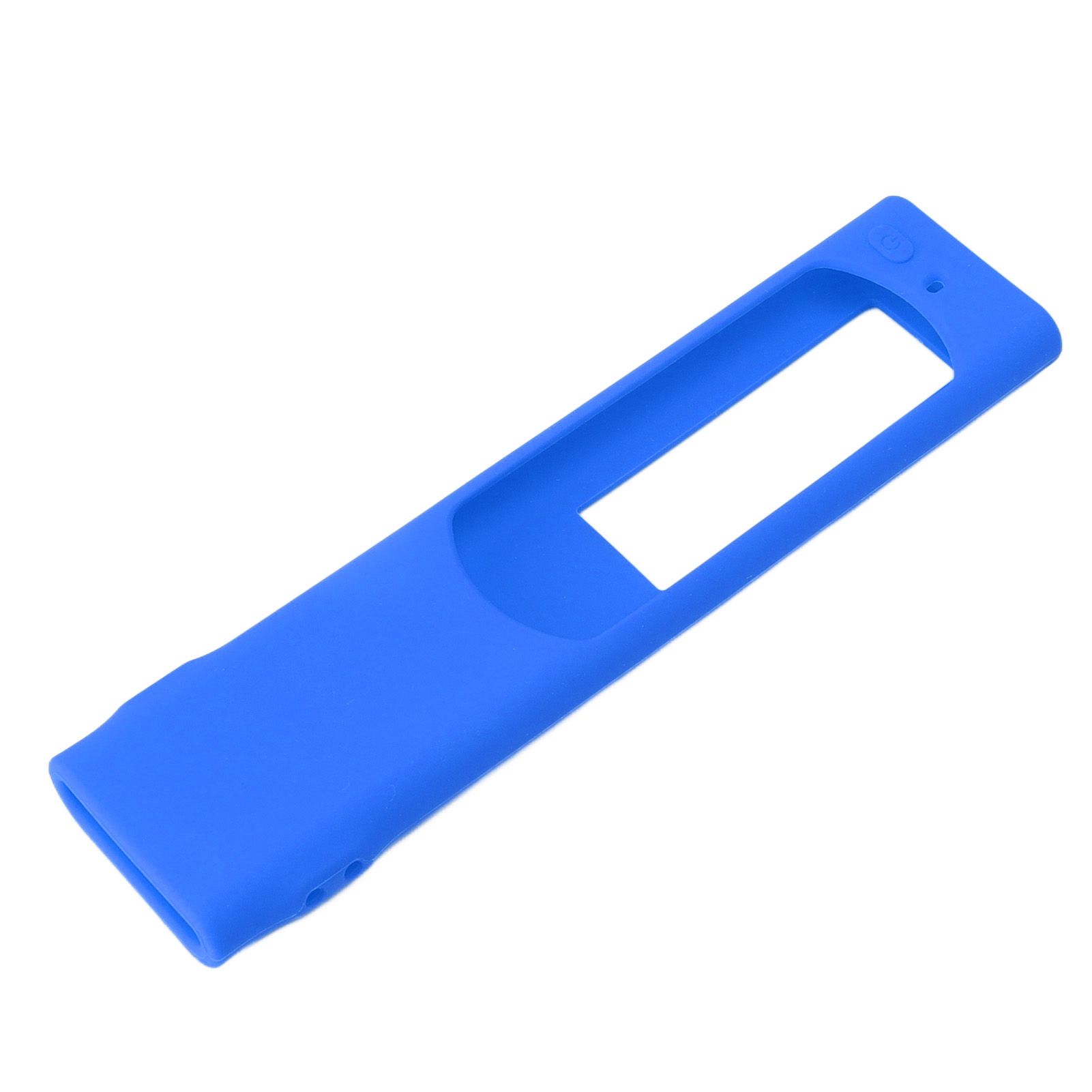 Remote Control Protective Case Silicone Cover Television Accessories with Hand Strap for TM 2180E Blue - Image 3