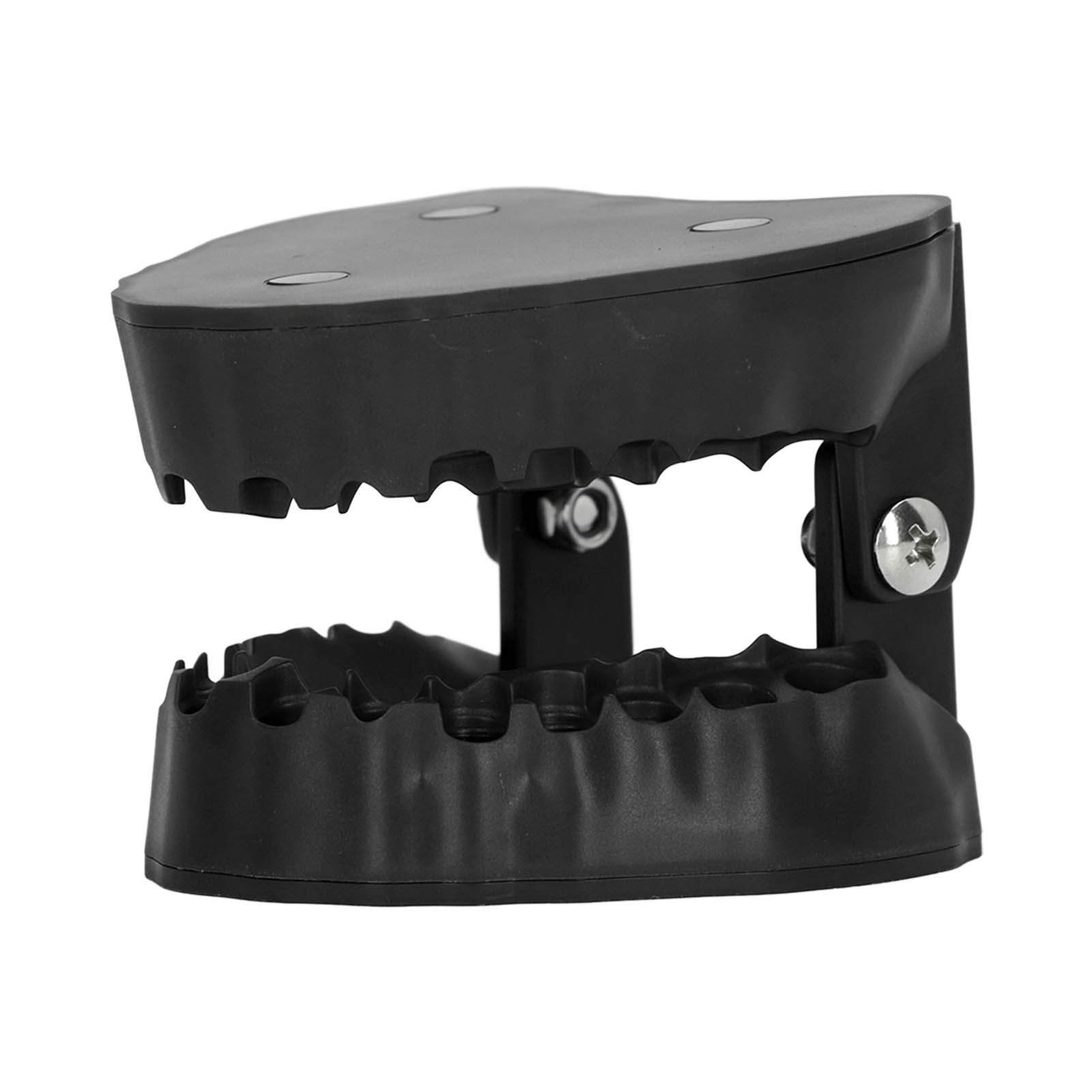 Denture Drill Bit Holder 28 Drill Bits Organizer Portable Denture Bit Holder with Magnet Black - Image 3