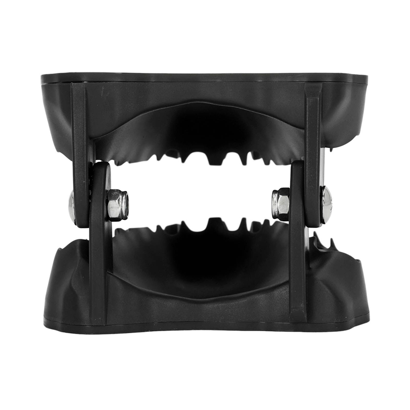 Denture Drill Bit Holder 28 Drill Bits Organizer Portable Denture Bit Holder with Magnet Black - Image 4