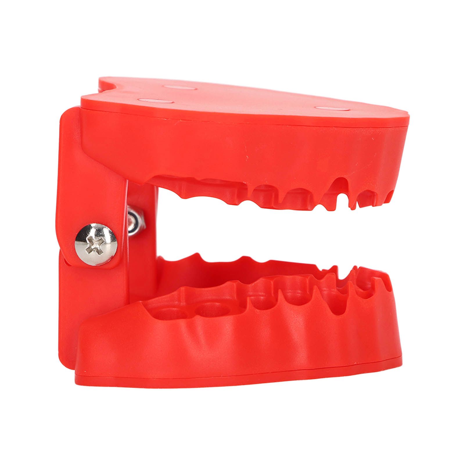 Denture Drill Bit Holder 28 Drill Bits Organizer Portable Denture Bit Holder with Magnet Red - Image 7
