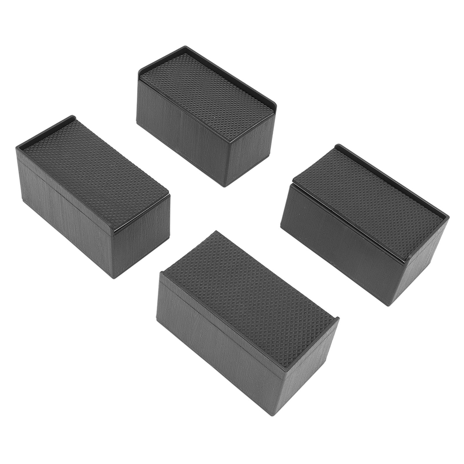 L Shape Rectangular Furniture Risers Rubber Stackable Sofa Risers for Table Couch Chair Bed - Image 3