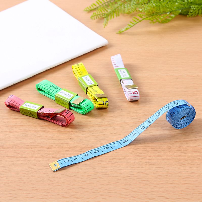 Soft Tape Measure Long Accurate Brilliant Color Cloth Tape Measure for Sewing Tailoring With Iron Head - Image 2