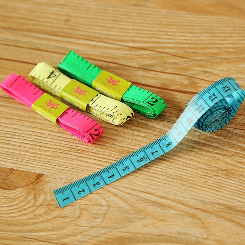Soft Tape Measure Long Accurate Brilliant Color Cloth Tape Measure for Sewing Tailoring Without Iron Head - Image 3