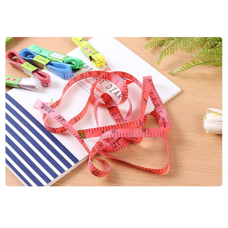 Soft Tape Measure Long Accurate Brilliant Color Cloth Tape Measure for Sewing Tailoring Without Iron Head - Image 5