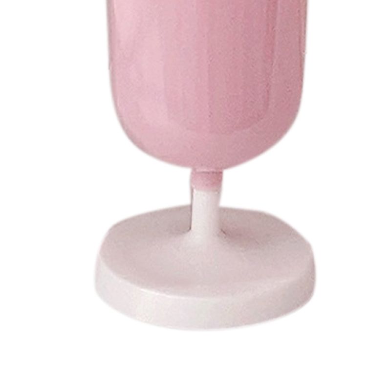 Pen Holder Tulip Shape Innovative Vintage Photo Props Large Capacity Pencil Holder for Office Study Room Home Pink - Image 4