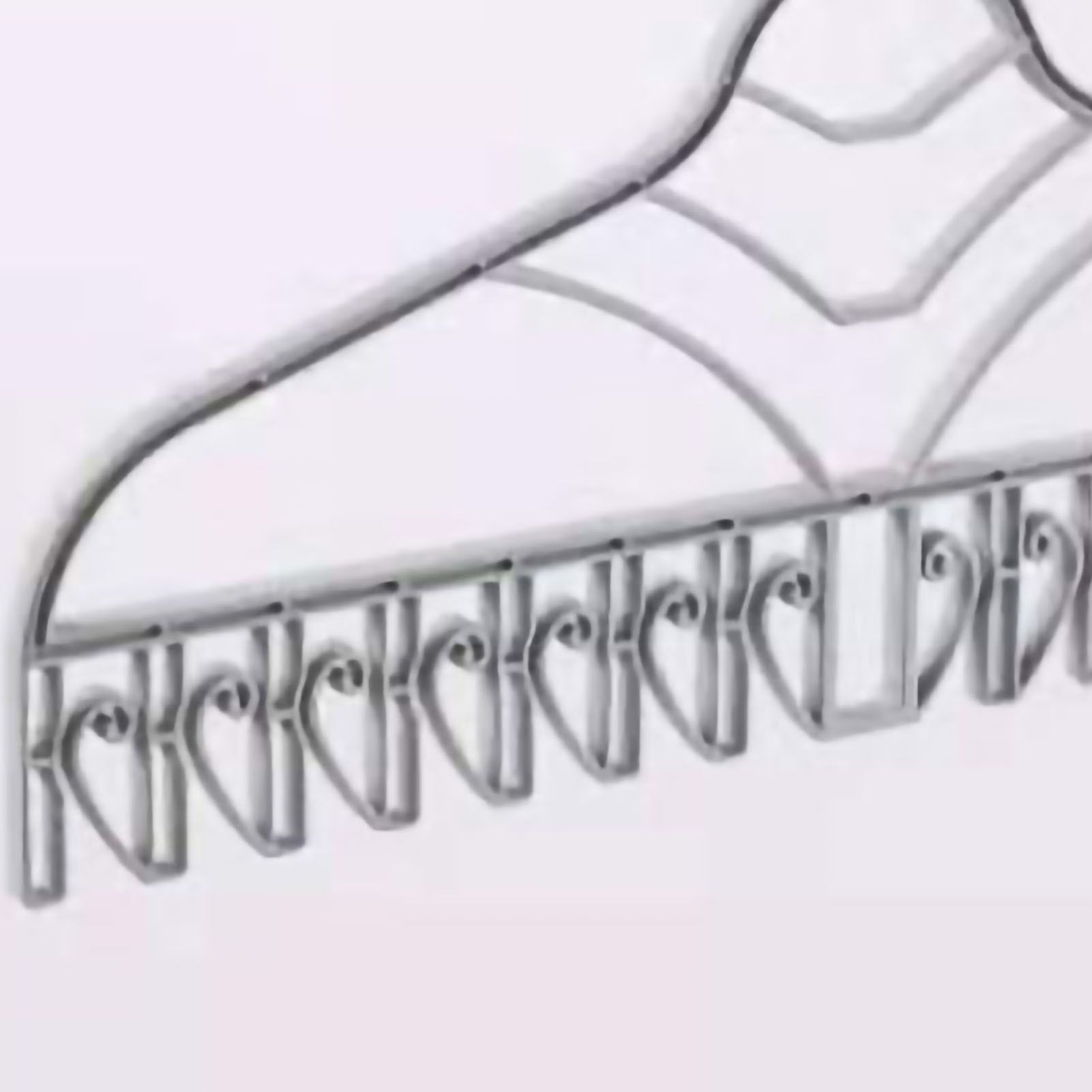 Multifunctional Clothes Drying Rack Plastic Seamless Wrinkle Free Clothes Hanger with V Shaped Clip Hook for Bra Socks Grey - Image 5