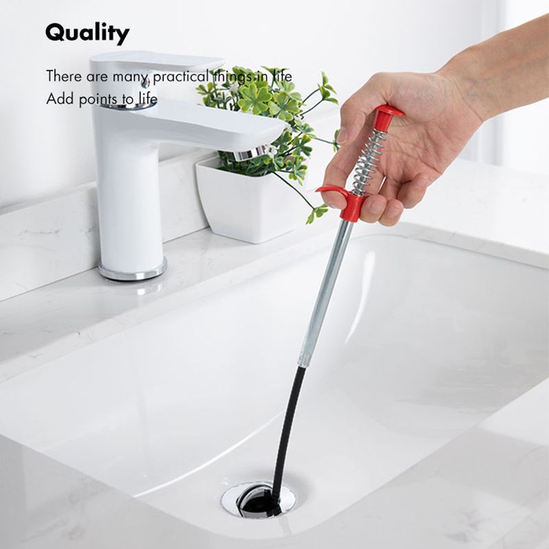 Flexible Sink Grabber Reacher Picker with 4 Claws Sewer Dredging Drain Clog Remove Tool for Home Kitchen Toilet Litter 0.6m/1.97ft - Image 7