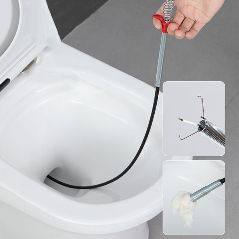Flexible Sink Grabber Reacher Picker with 4 Claws Sewer Dredging Drain Clog Remove Tool for Home Kitchen Toilet Litter 0.6m/1.97ft - Image 8