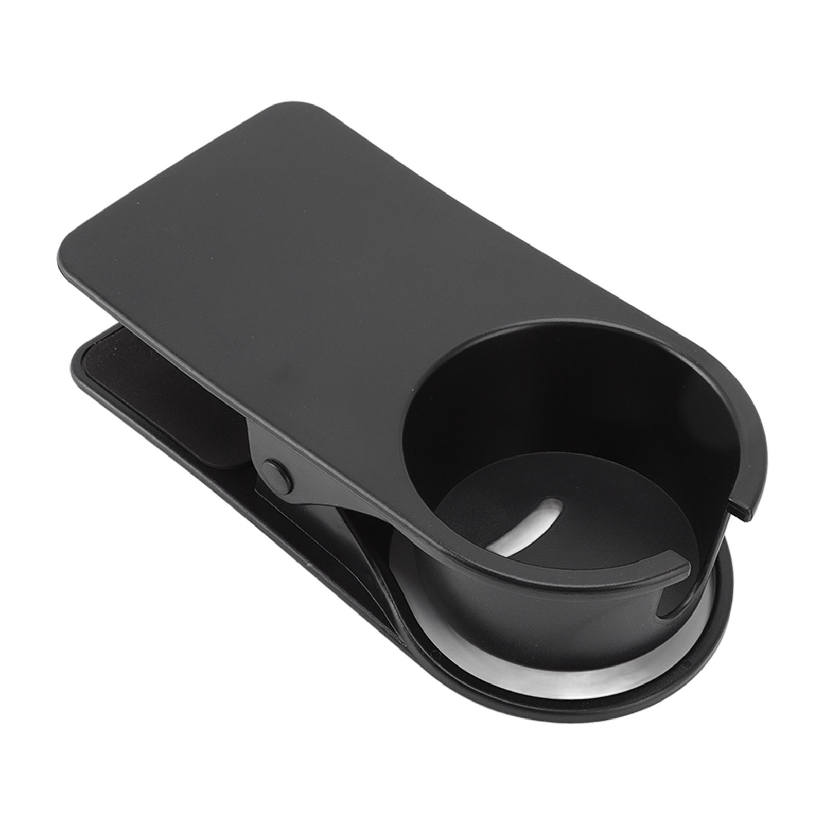 Cup Holder Clip Desk Side Glass Mug Bottle Clamp Stand Plastic for Home Office Storage Black - Image 7