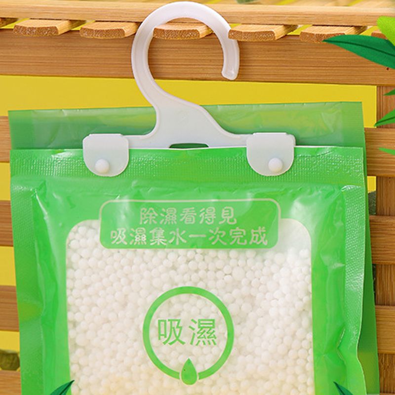 10Pcs Moisture Absorber Hanging Dehumidifier Pack Drying Desiccant for Home Closet Office 80g / 2.82oz - Image 2