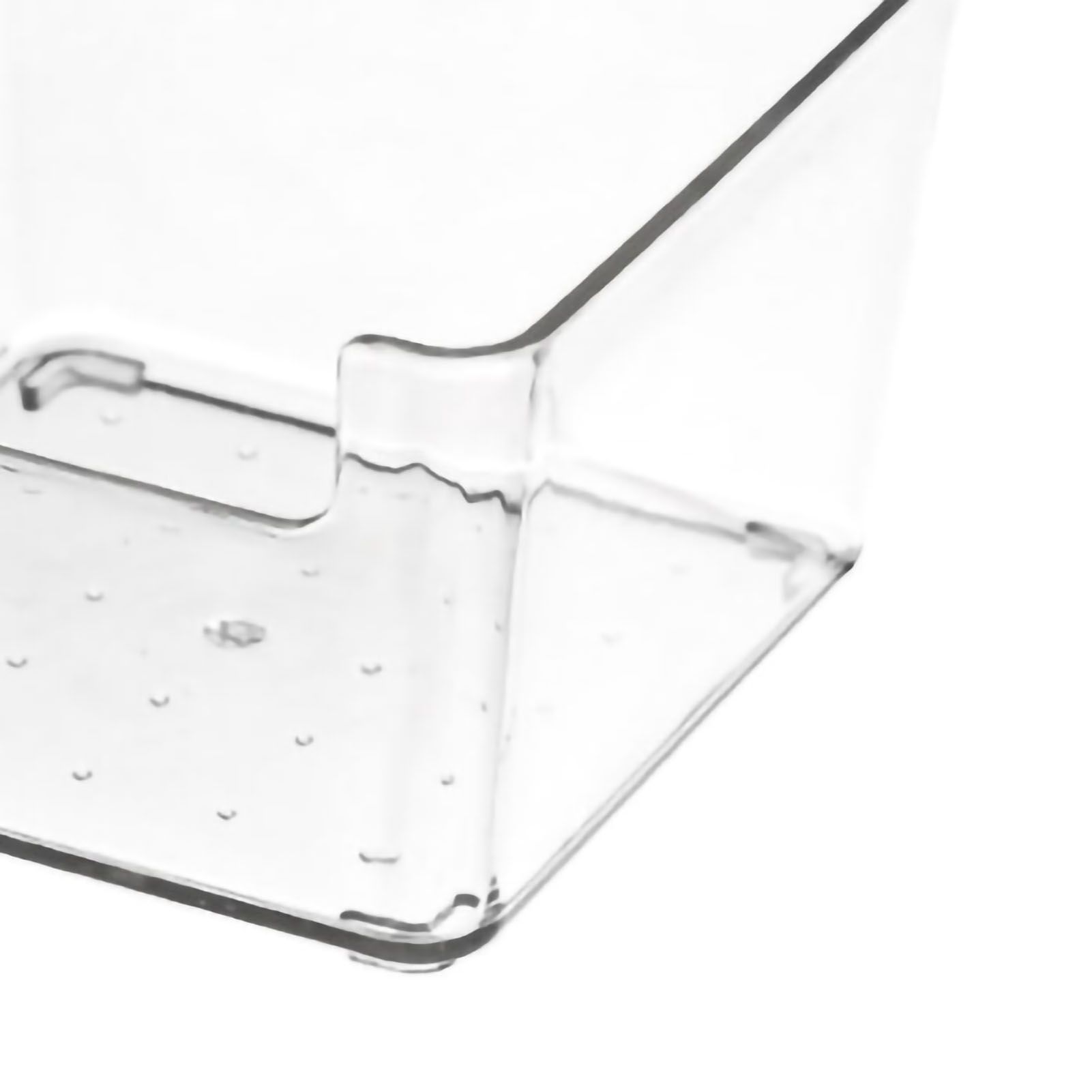 Drawer Storage Trays Durable Transparent Plastic Drawer Storage Divid Box for Kitchen Small Square Box - Image 3