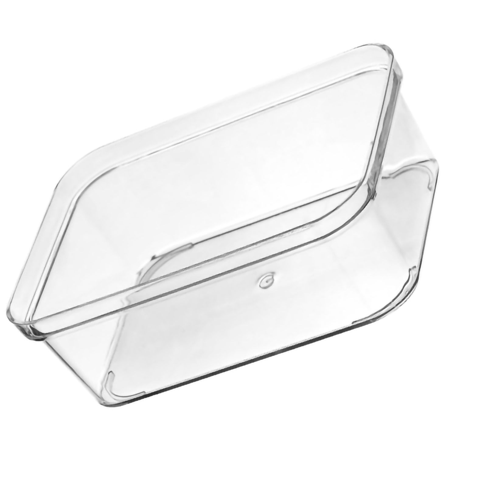 Drawer Storage Trays Durable Transparent Plastic Drawer Storage Divid Box for Kitchen Medium Square Box - Image 4