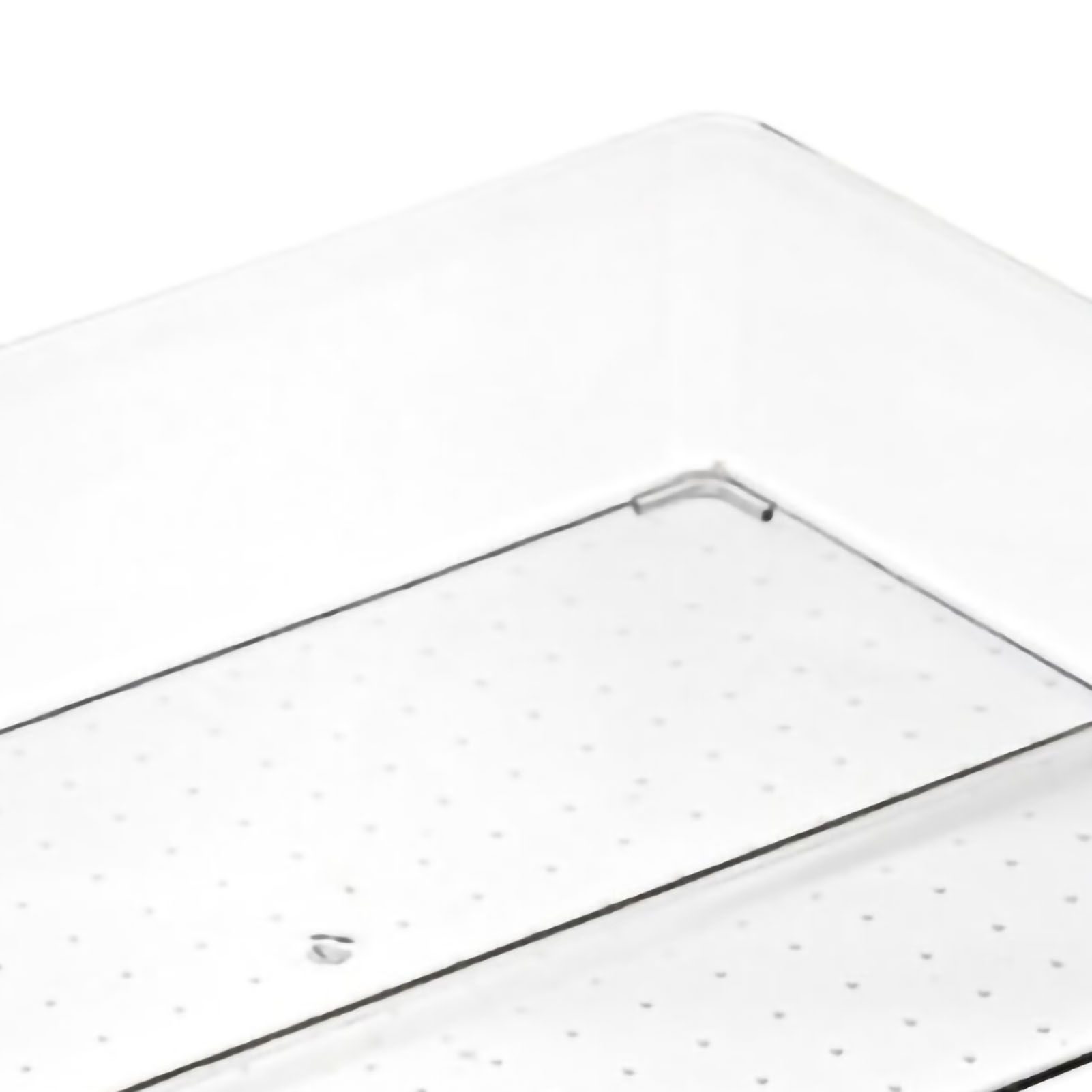 Drawer Storage Trays Durable Transparent Plastic Drawer Storage Divid Box for Kitchen Large Square Box - Image 4