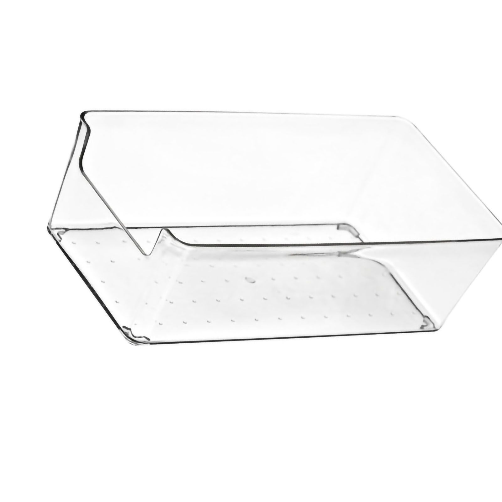 Drawer Storage Trays Durable Transparent Plastic Drawer Storage Divid Box for Kitchen Small Rectangle Box - Image 4