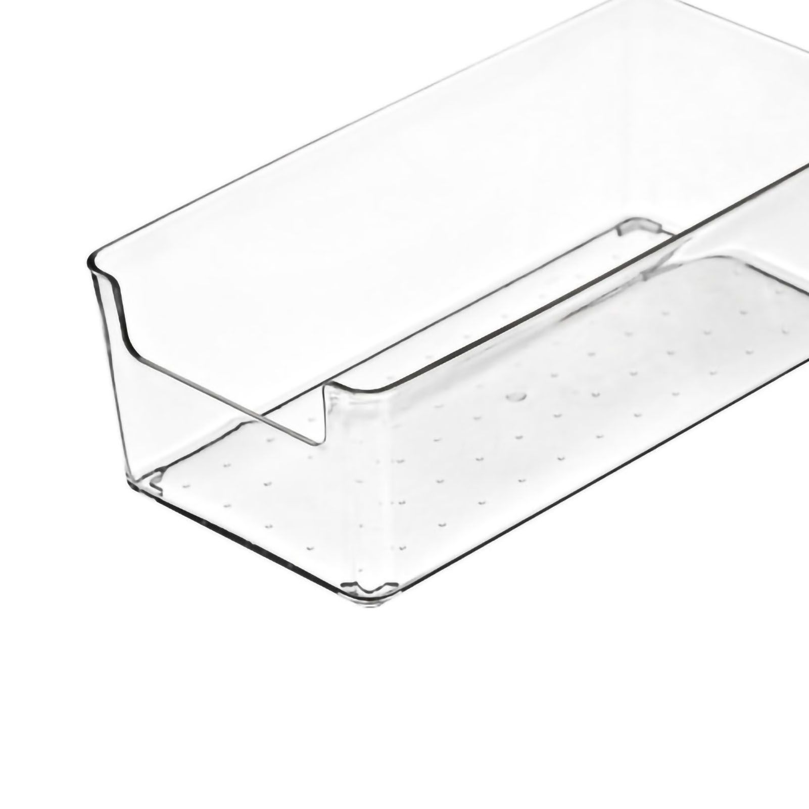 Drawer Storage Trays Durable Transparent Plastic Drawer Storage Divid Box for Kitchen Small Rectangle Box - Image 5