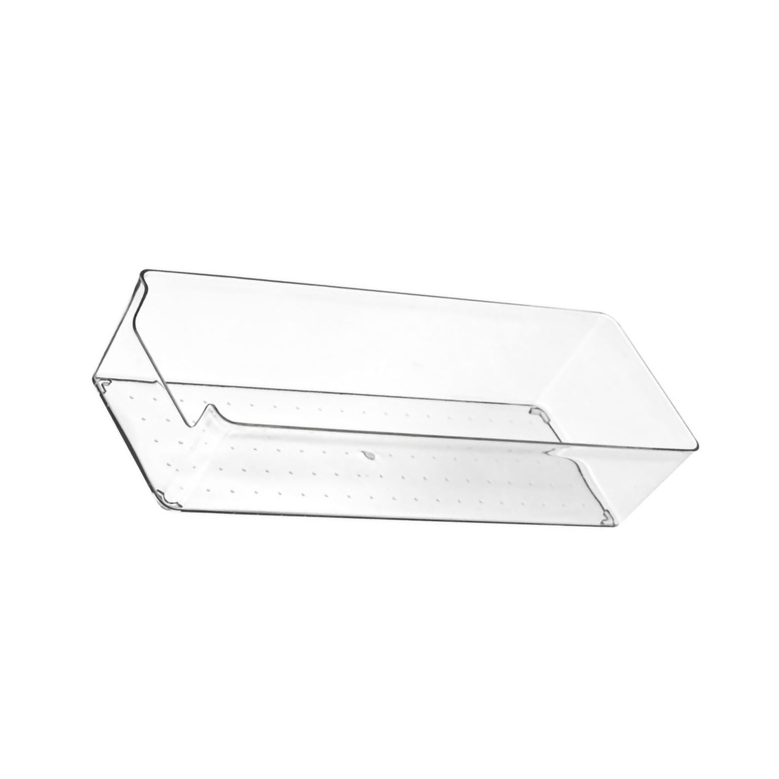 Drawer Storage Trays Durable Transparent Plastic Drawer Storage Divid Box for Kitchen Large Rectangle Box - Image 2