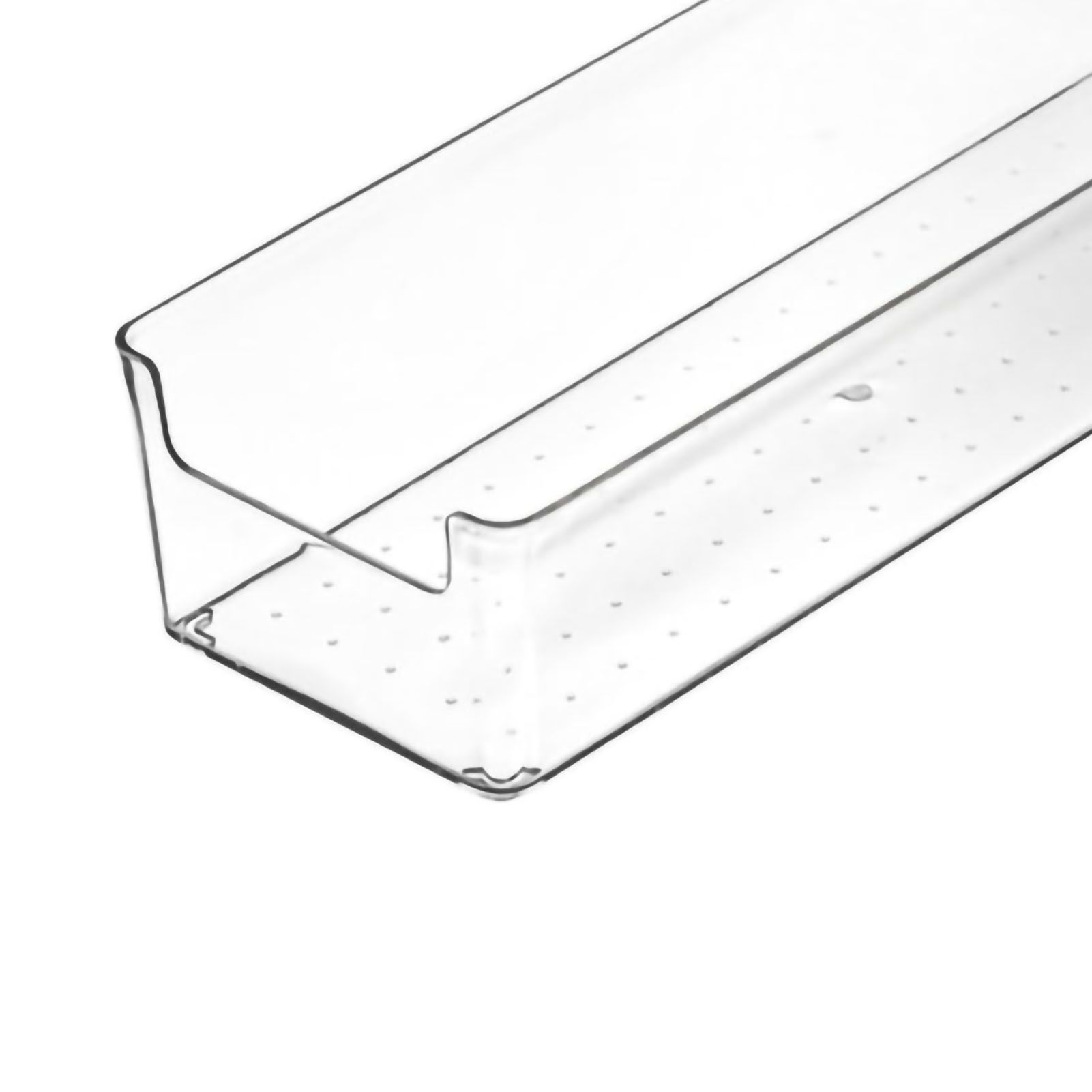 Drawer Storage Trays Durable Transparent Plastic Drawer Storage Divid Box for Kitchen Large Rectangle Box - Image 5