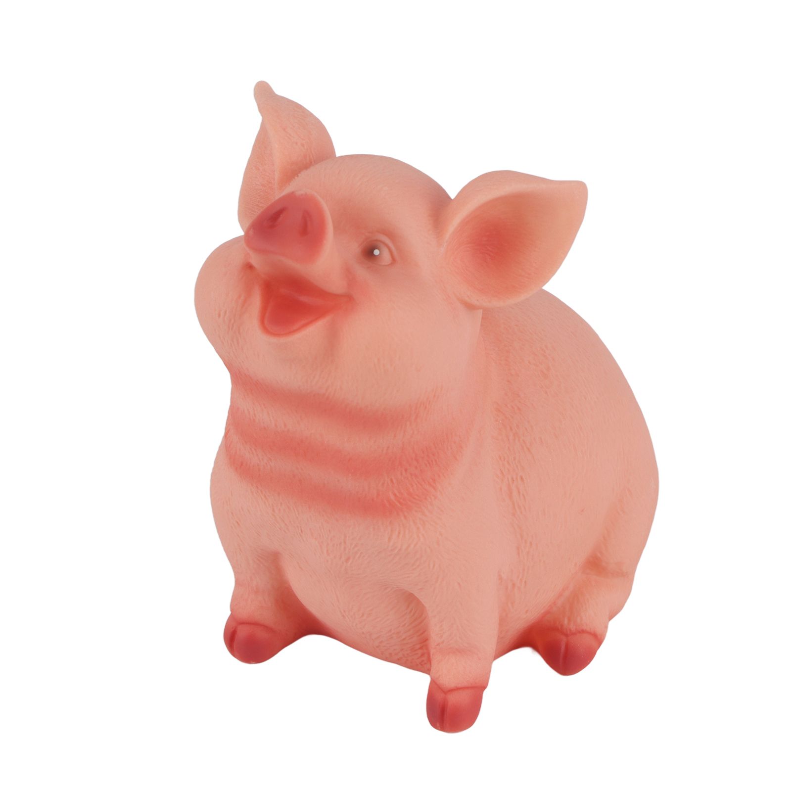 Piggy Bank Cute Pig Appearance Environmentally Friendly Resin Cartoon Piggy Bank Coin Bank Piggy 14x12x11cm - Image 1
