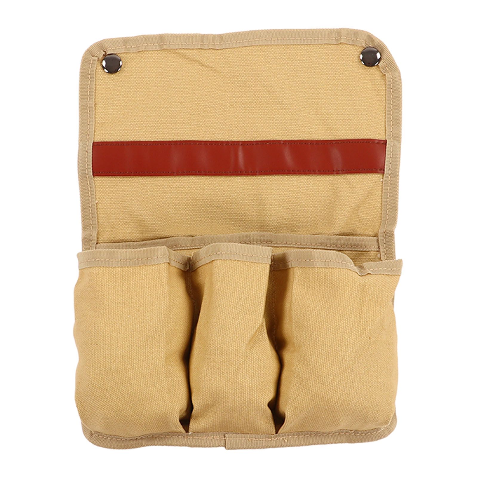Chair Side Organizer Multifunctional Storage Bag Chair Side Bag for Camping Beach Khaki - Image 1