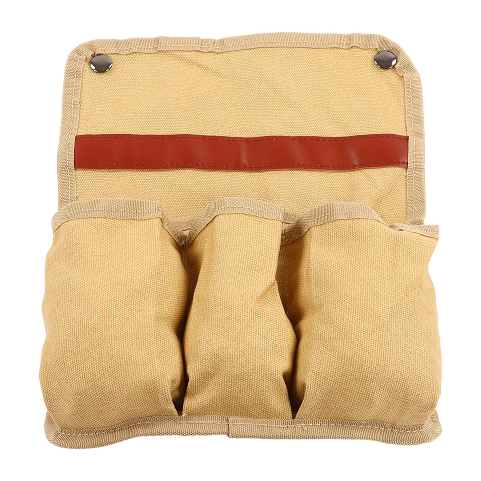 Chair Side Organizer Multifunctional Storage Bag Chair Side Bag for Camping Beach Khaki - Image 5