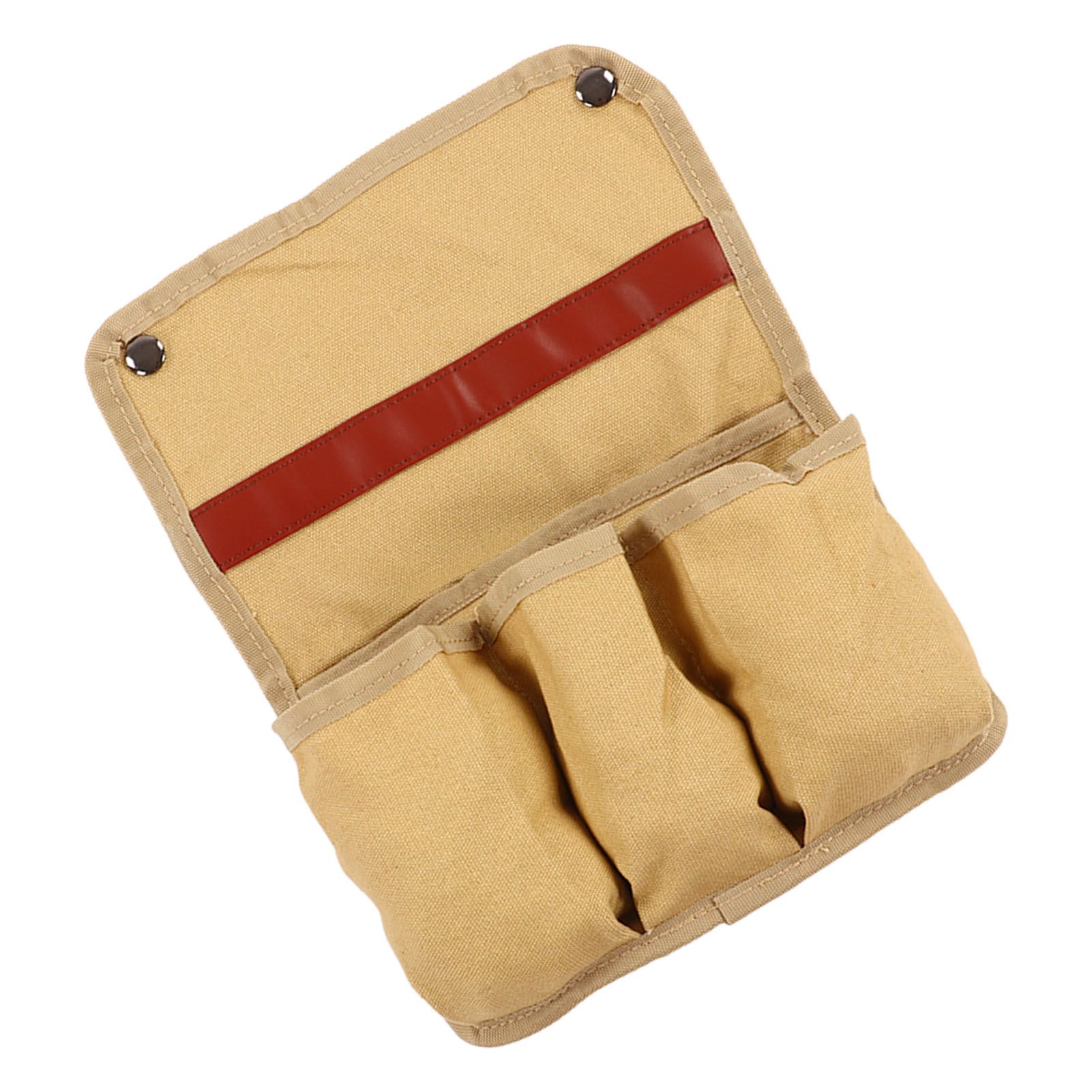 Chair Side Organizer Multifunctional Storage Bag Chair Side Bag for Camping Beach Khaki - Image 6