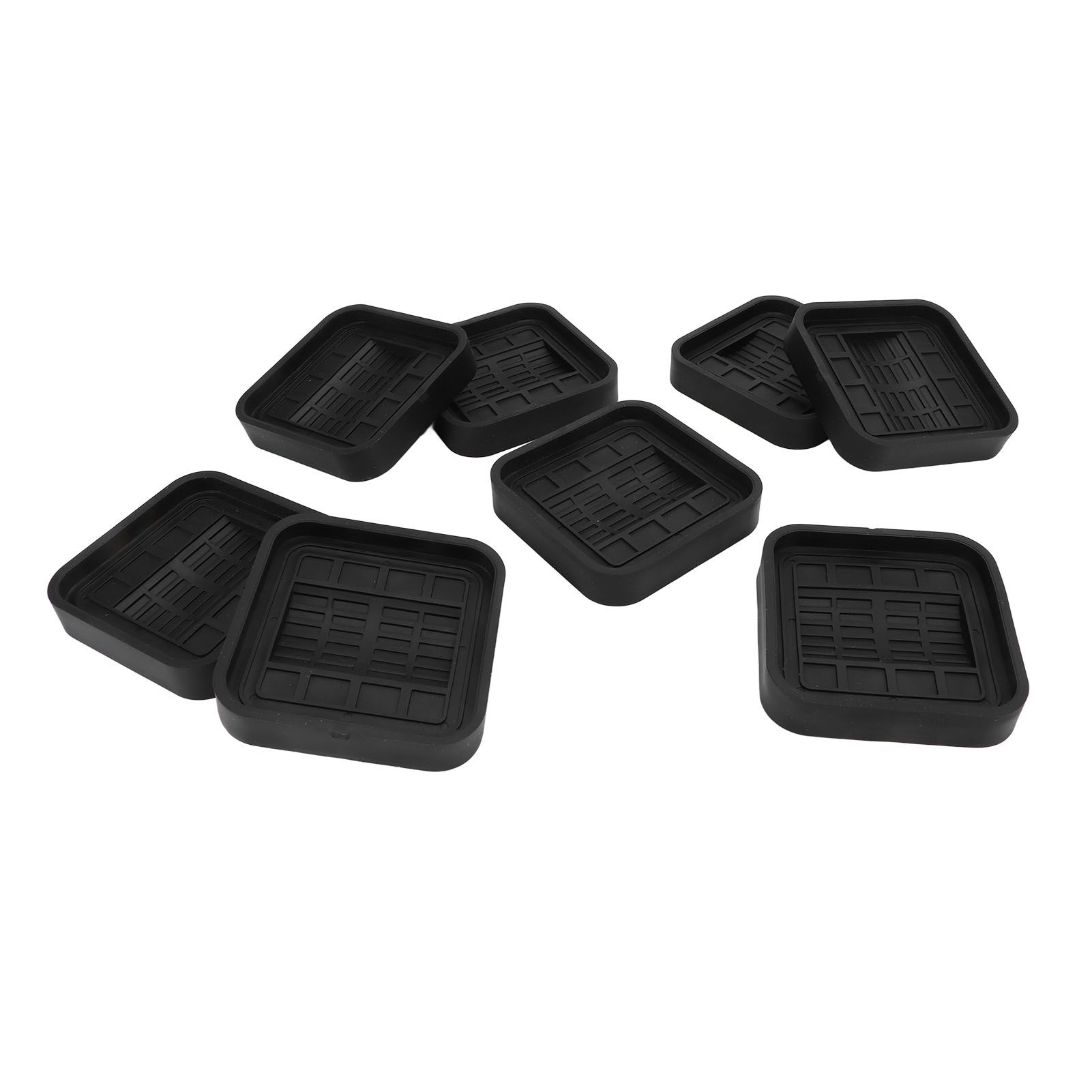 8pcs Wheel Stoppers Rubber Universal Scratch Proof Bed Sofa Caster Cups for Furniture - Image 6