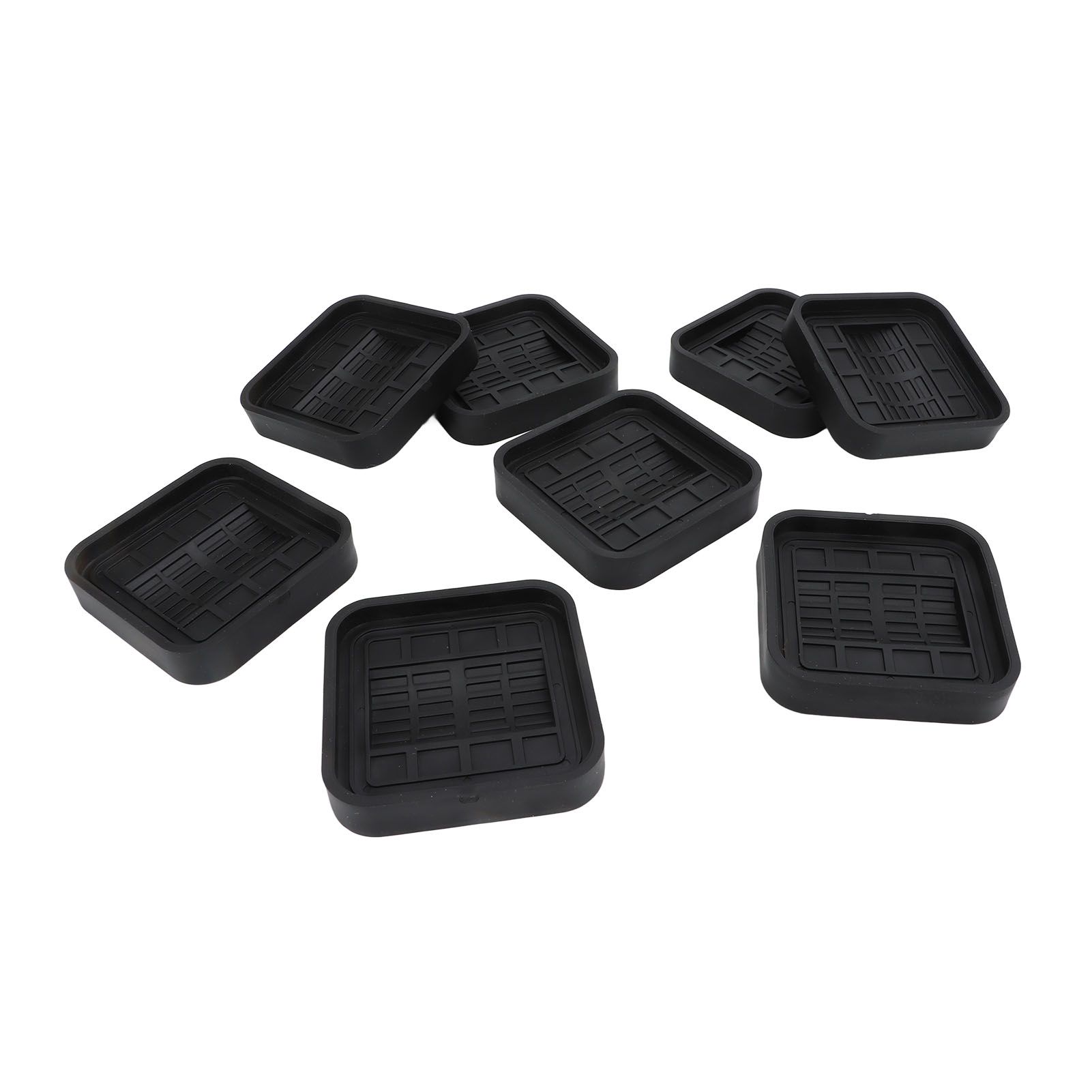 8pcs Wheel Stoppers Rubber Universal Scratch Proof Bed Sofa Caster Cups for Furniture - Image 7
