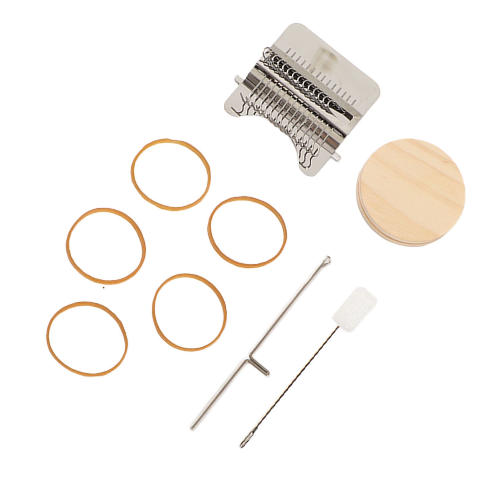 Small Weaving Loom Stainless Steel Pine Household Stitching Mending Tool for Clothes Socks - Image 2