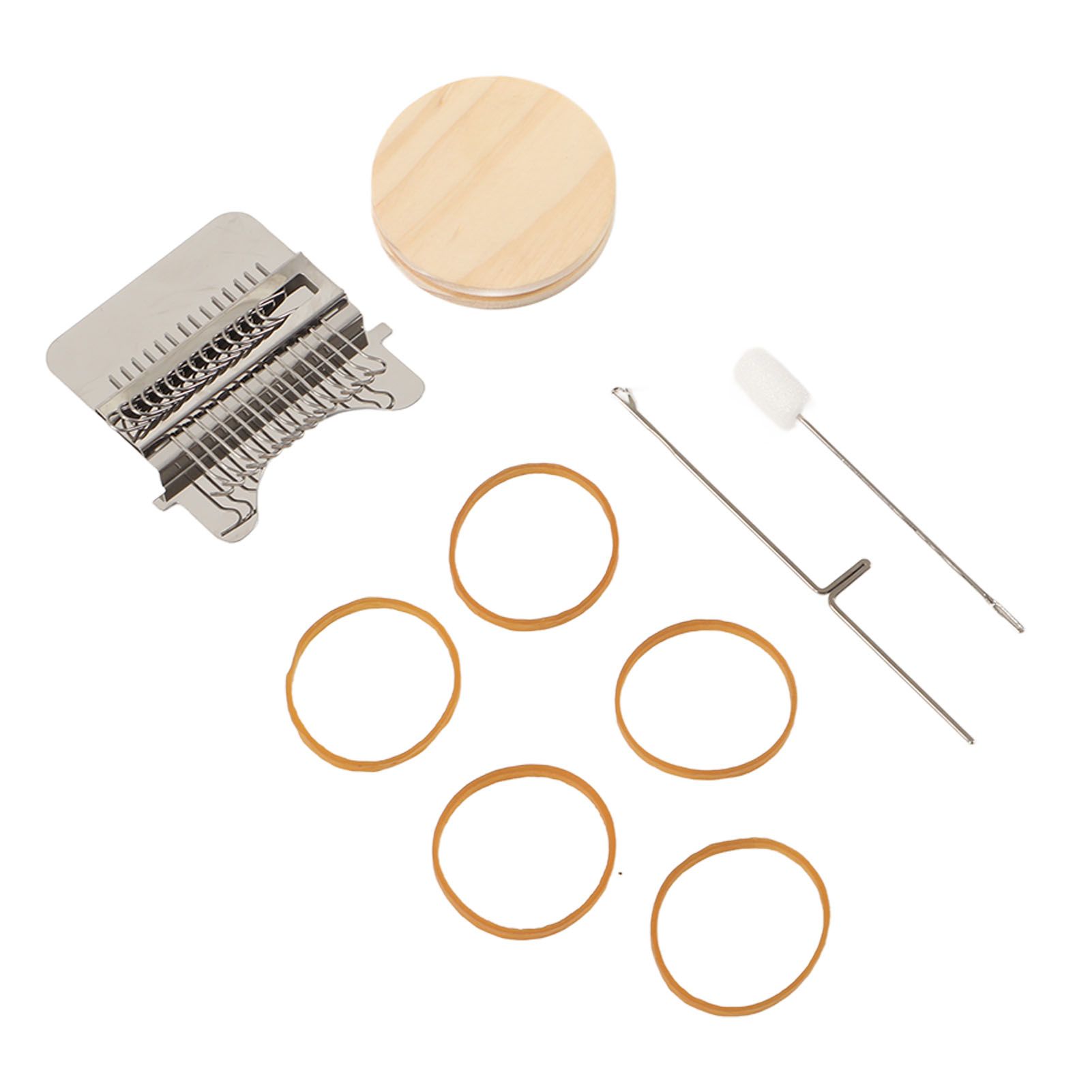 Small Weaving Loom Stainless Steel Pine Household Stitching Mending Tool for Clothes Socks - Image 5