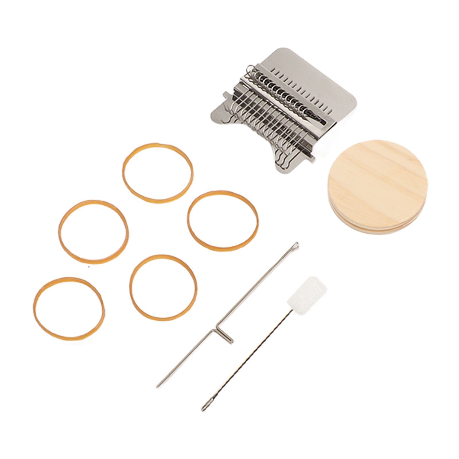 Small Weaving Loom Stainless Steel Pine Household Stitching Mending Tool for Clothes Socks - Image 6