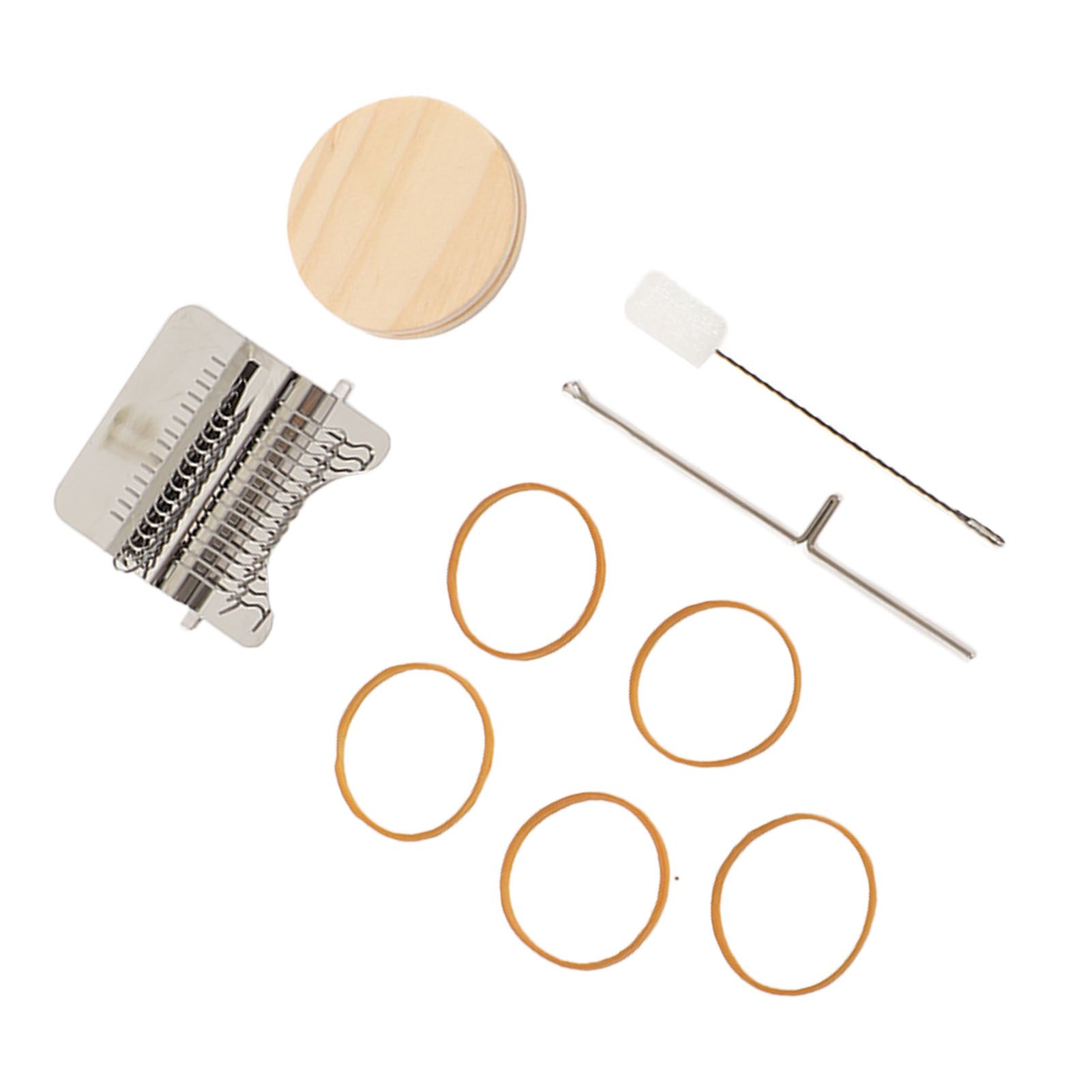 Small Weaving Loom Stainless Steel Pine Household Stitching Mending Tool for Clothes Socks - Image 7