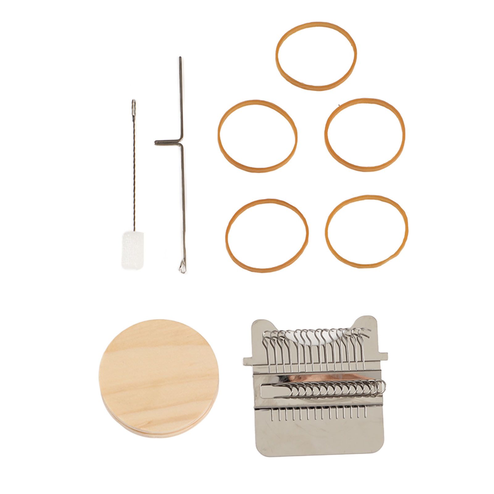 Small Weaving Loom Stainless Steel Pine Household Stitching Mending Tool for Clothes Socks - Image 8