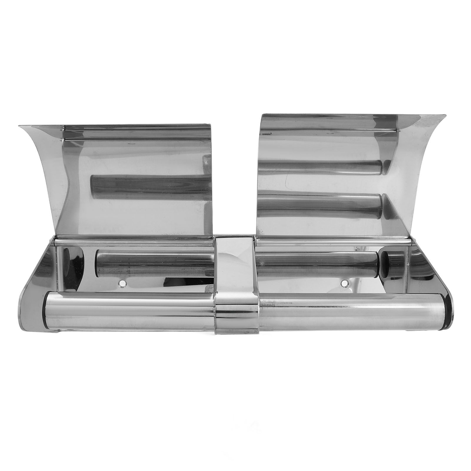 Toilet Paper Holder 304 Stainless Steel Wall Mounted With Lock and Cover Waterproof Bathroom Roll Tissue Holder - Image 2