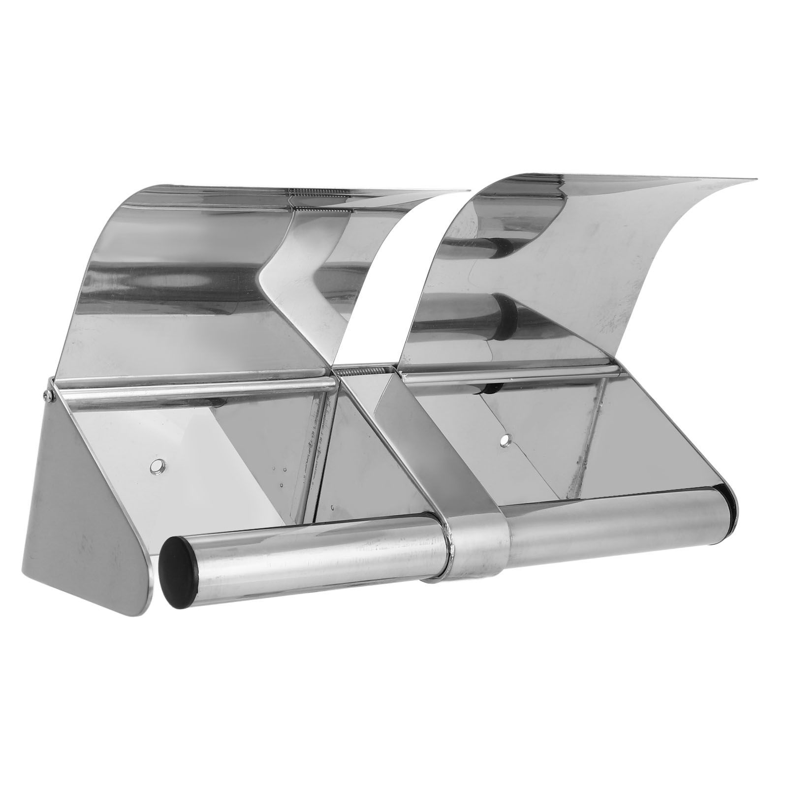 Toilet Paper Holder 304 Stainless Steel Wall Mounted With Lock and Cover Waterproof Bathroom Roll Tissue Holder - Image 4